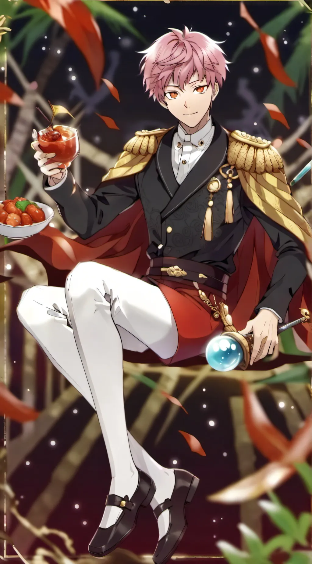 ai character: itadori  background