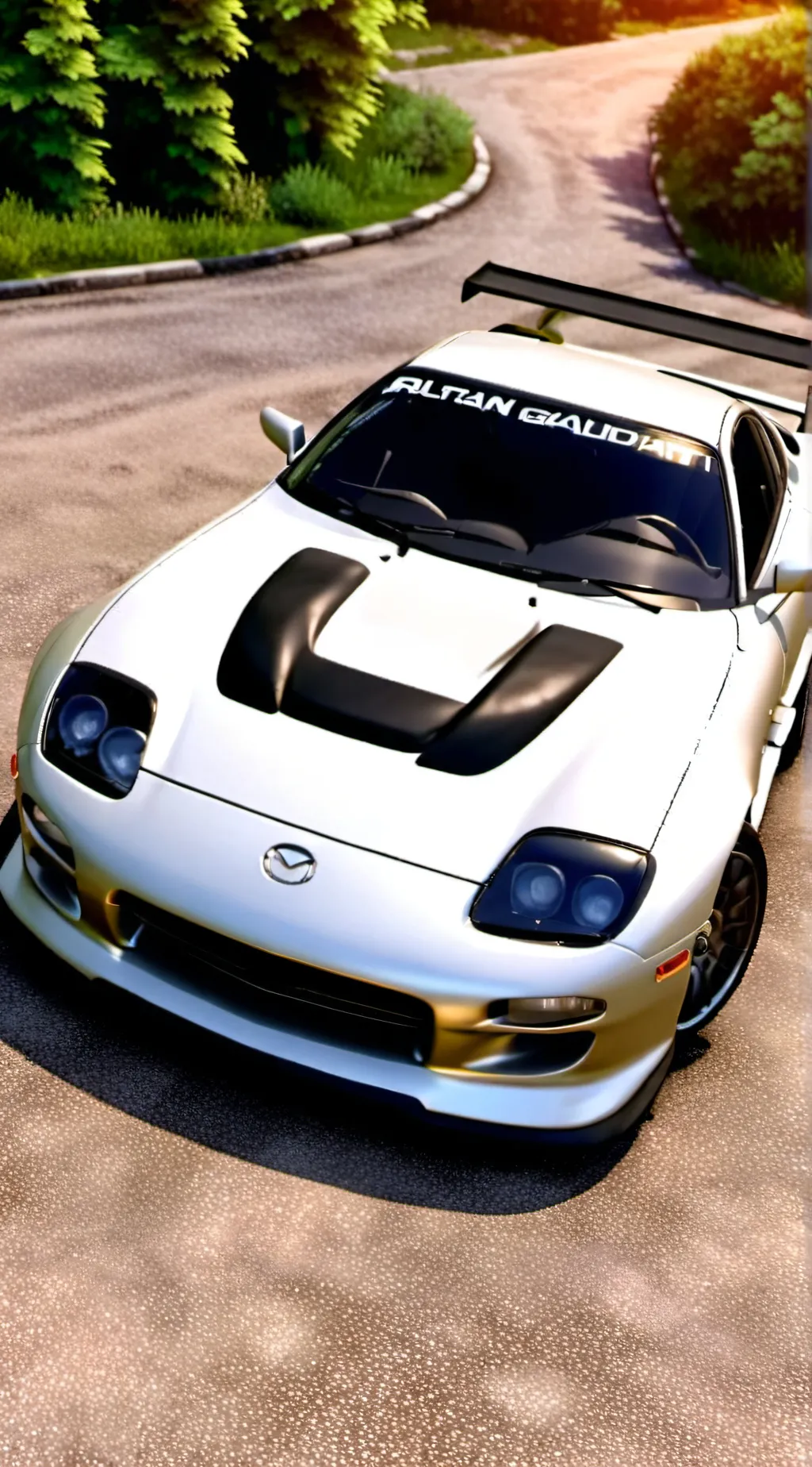 ai character: RX7 background