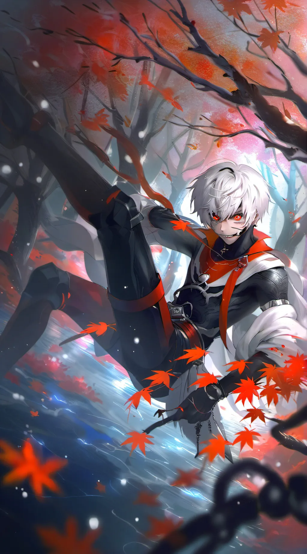 ai character: Ken Kaneki background