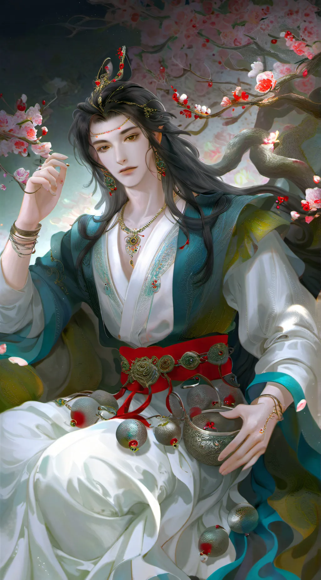 ai character: Lorenzo  background