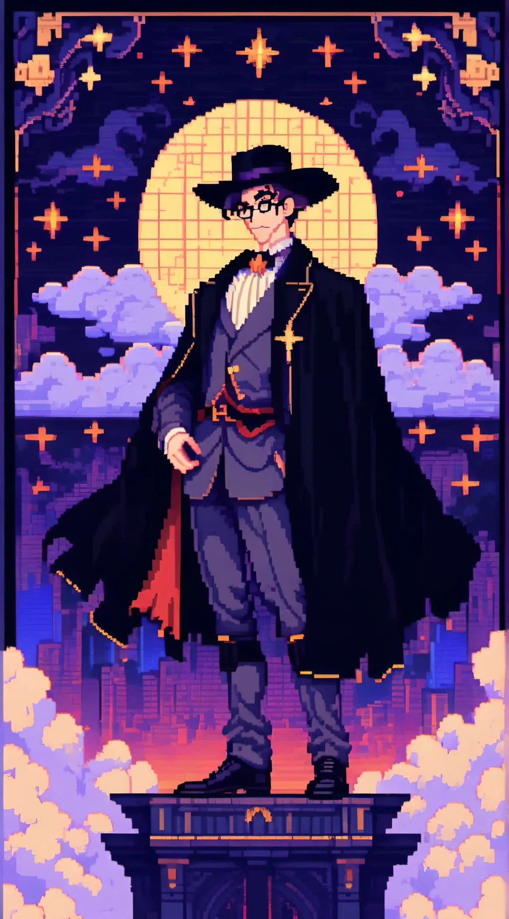 ai character: ➳Adam➳ background