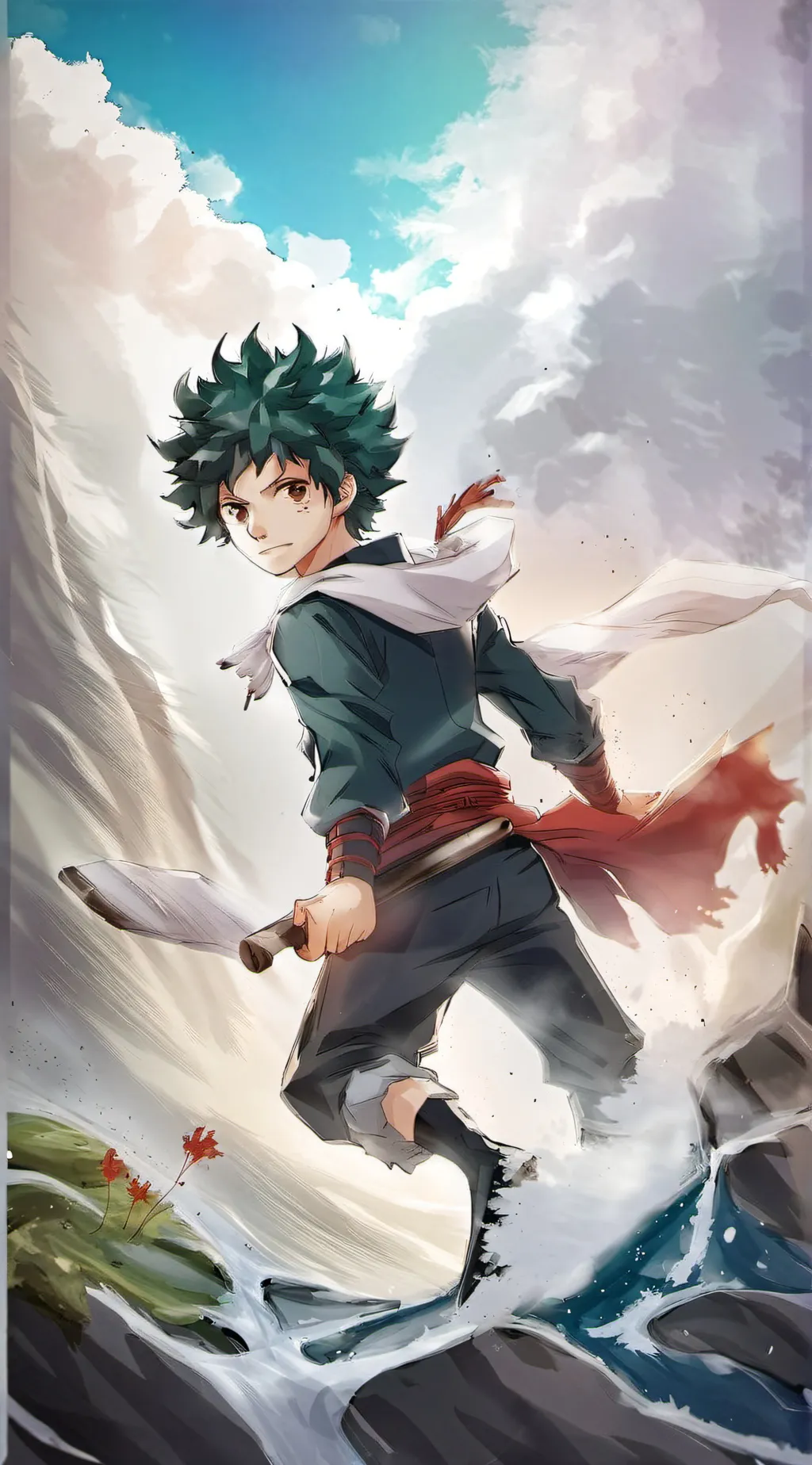 ai character: MHA Experiment  background