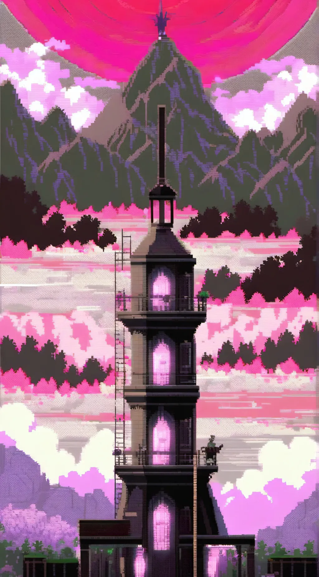 ai character: hh camping trip! background