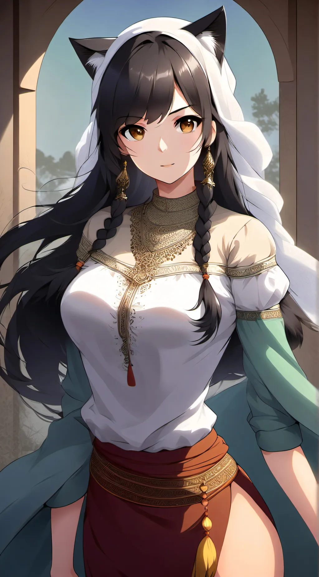 ai character: Hafsa background