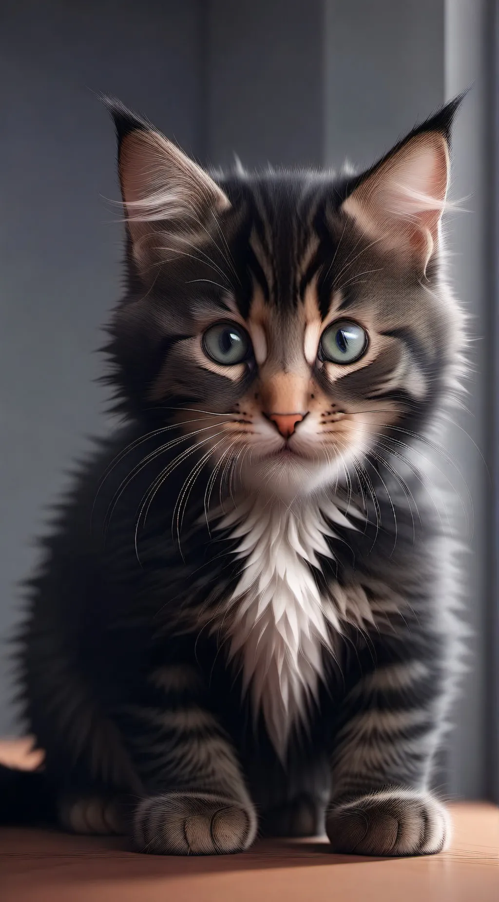 ai character: (mad cat) emma background