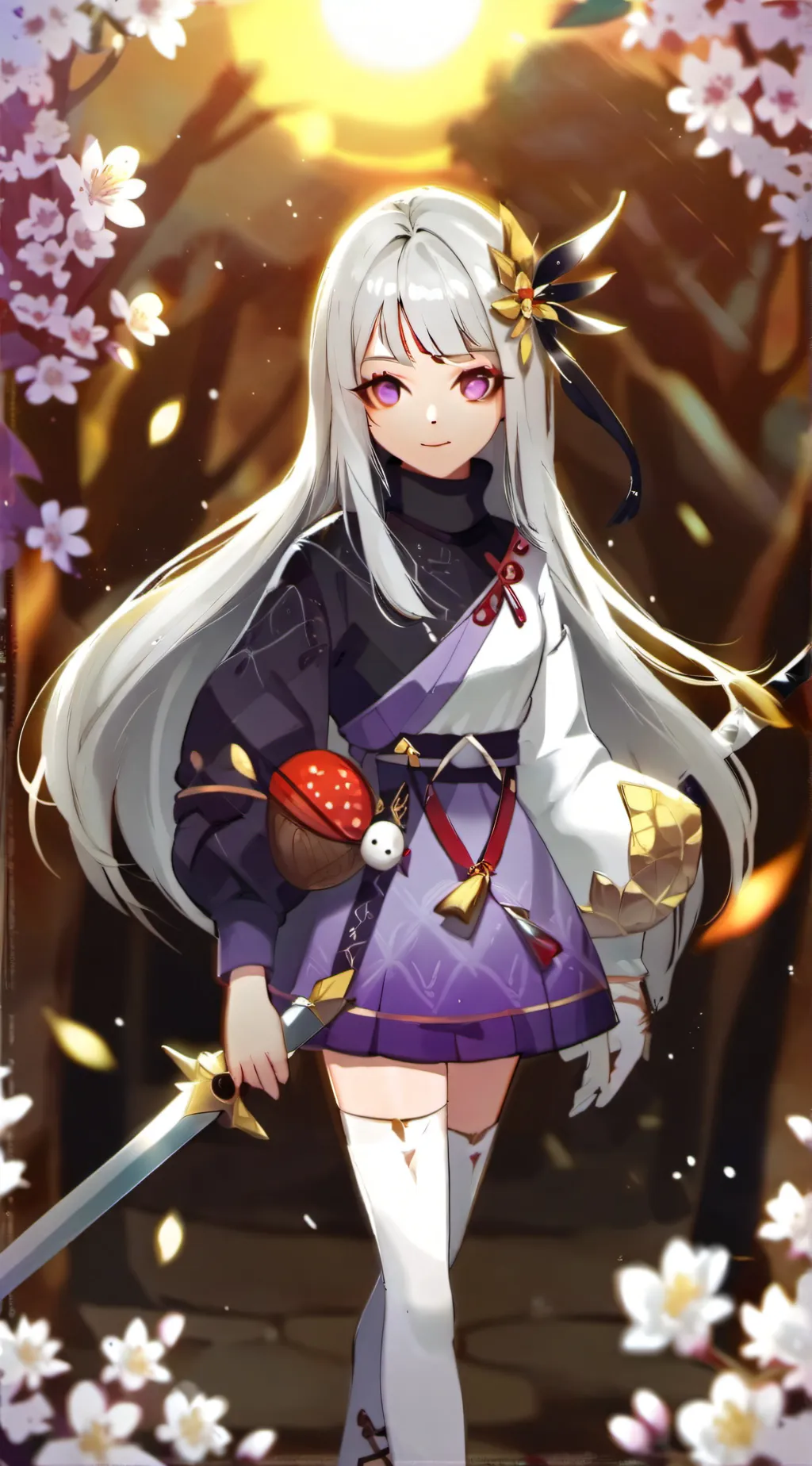 ai character: Infinitycastle arc background