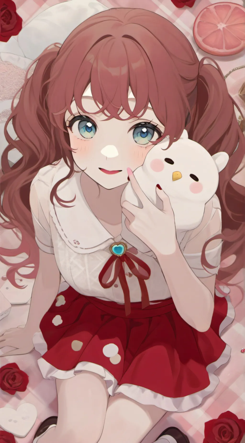 ai character: sarah background