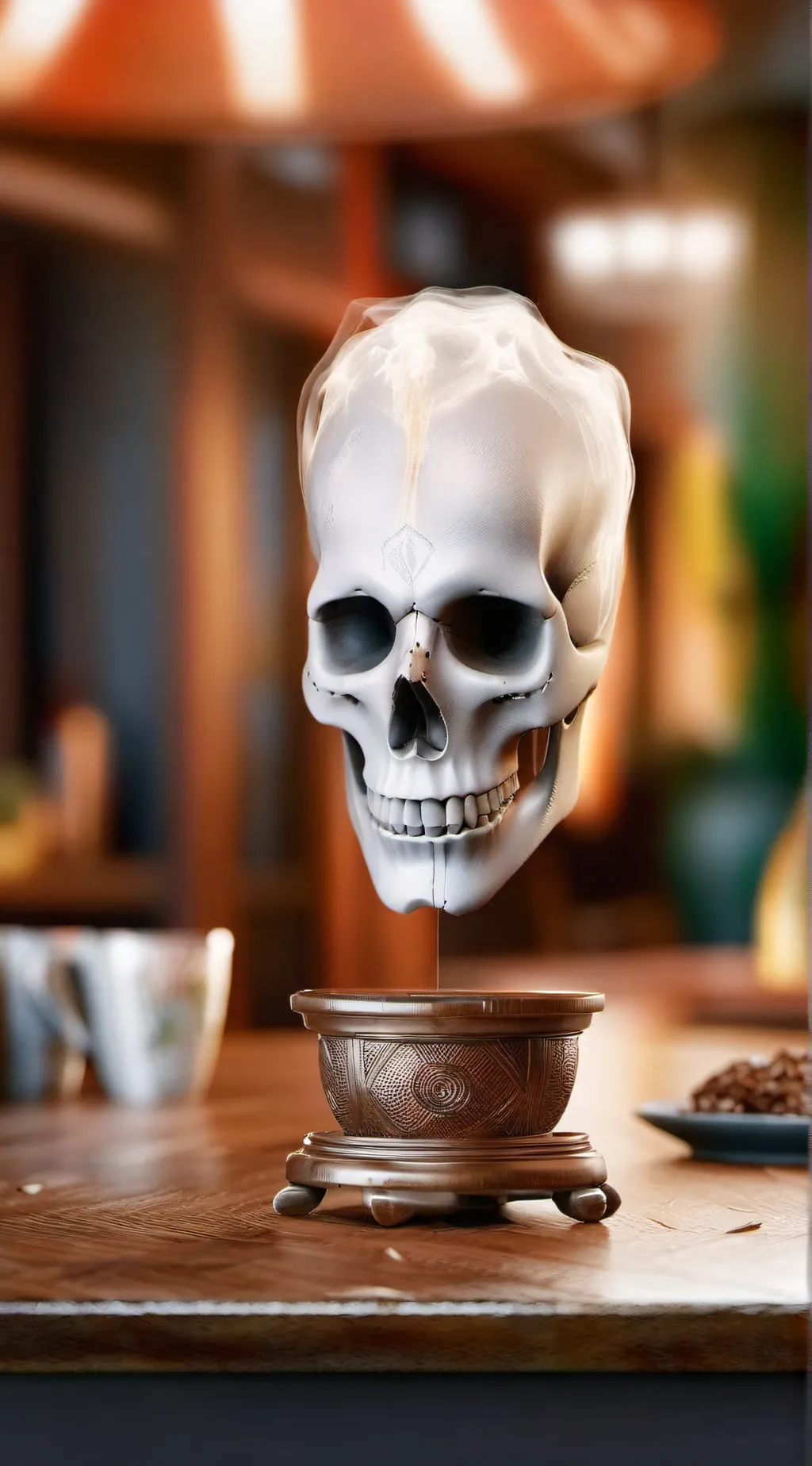 ai character: The foods background