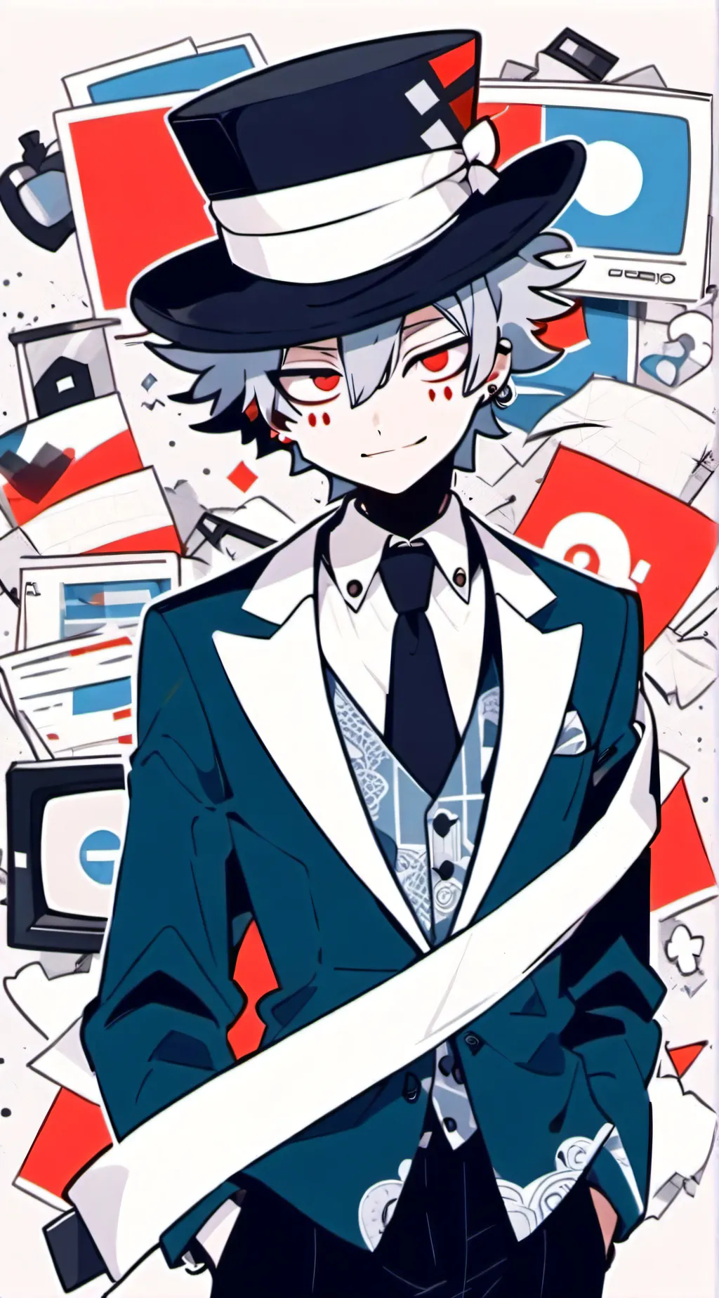 ai character: The vees background