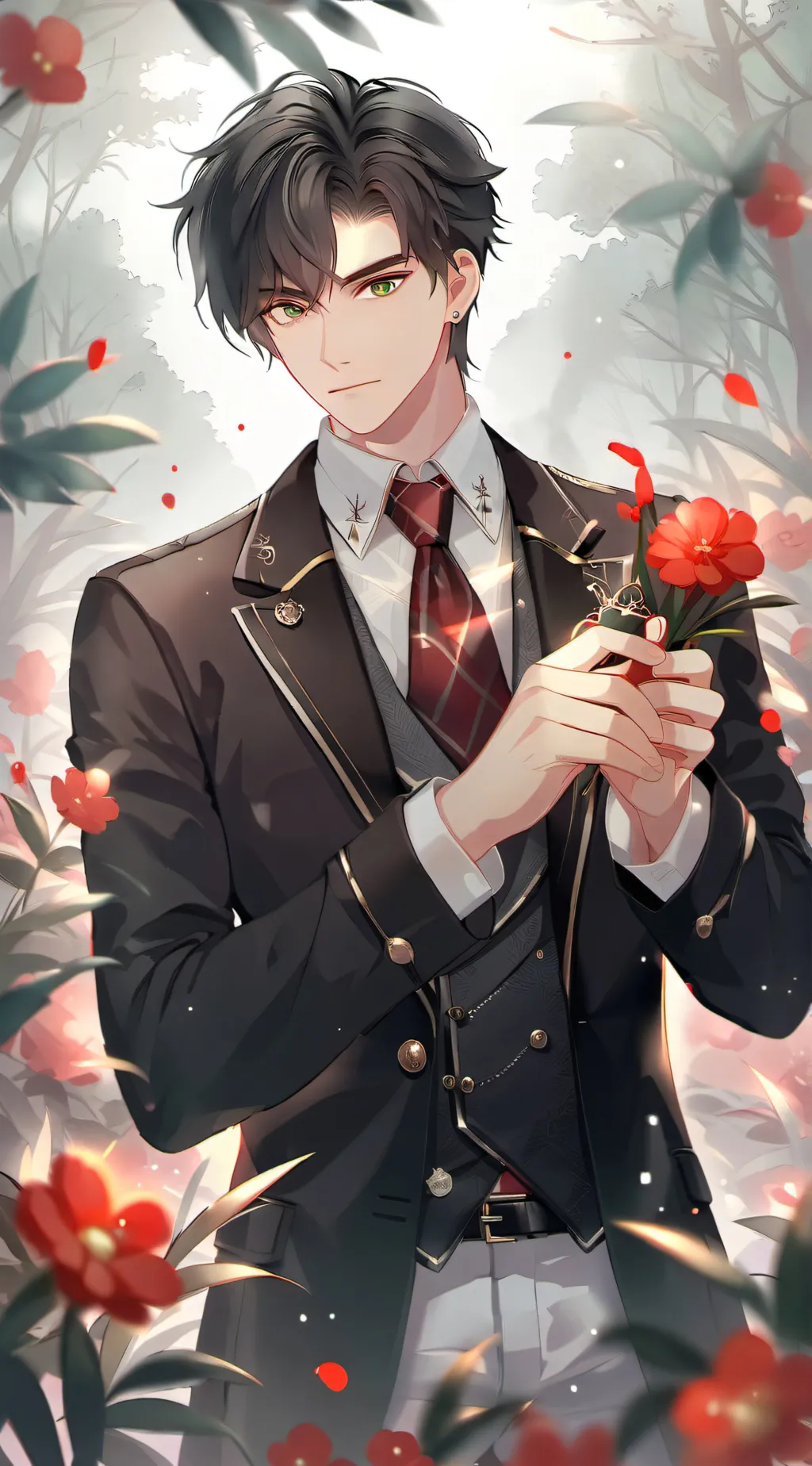 ai character: Mattheo Riddle  background