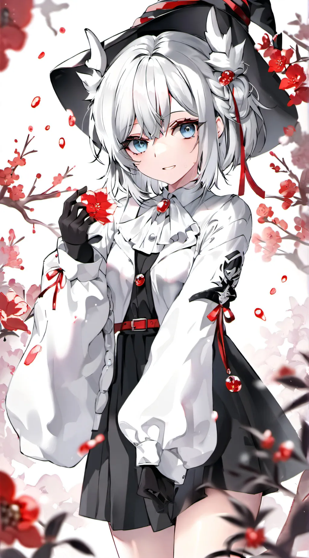 ai character: female gojo background