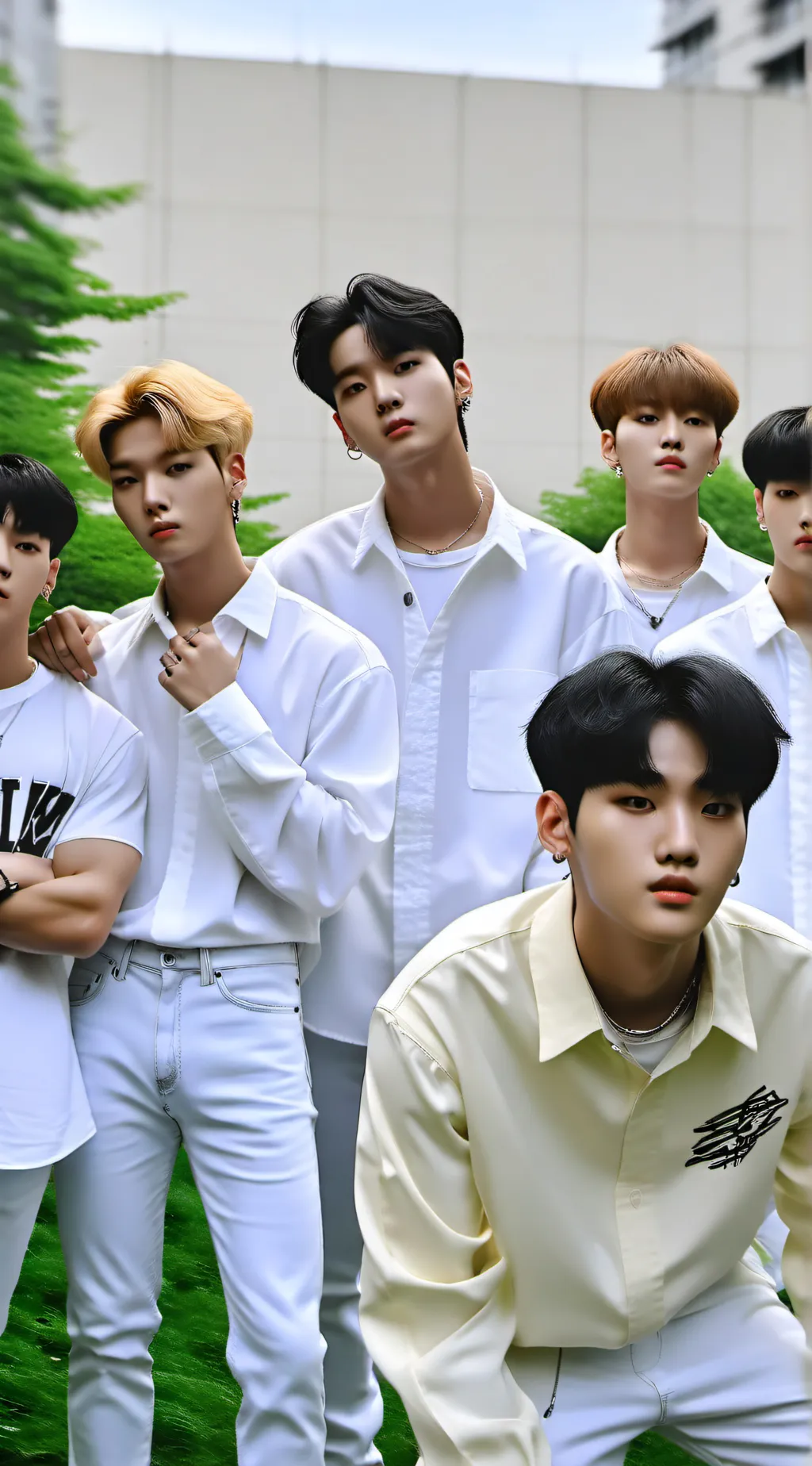 ai character: Stray kids background