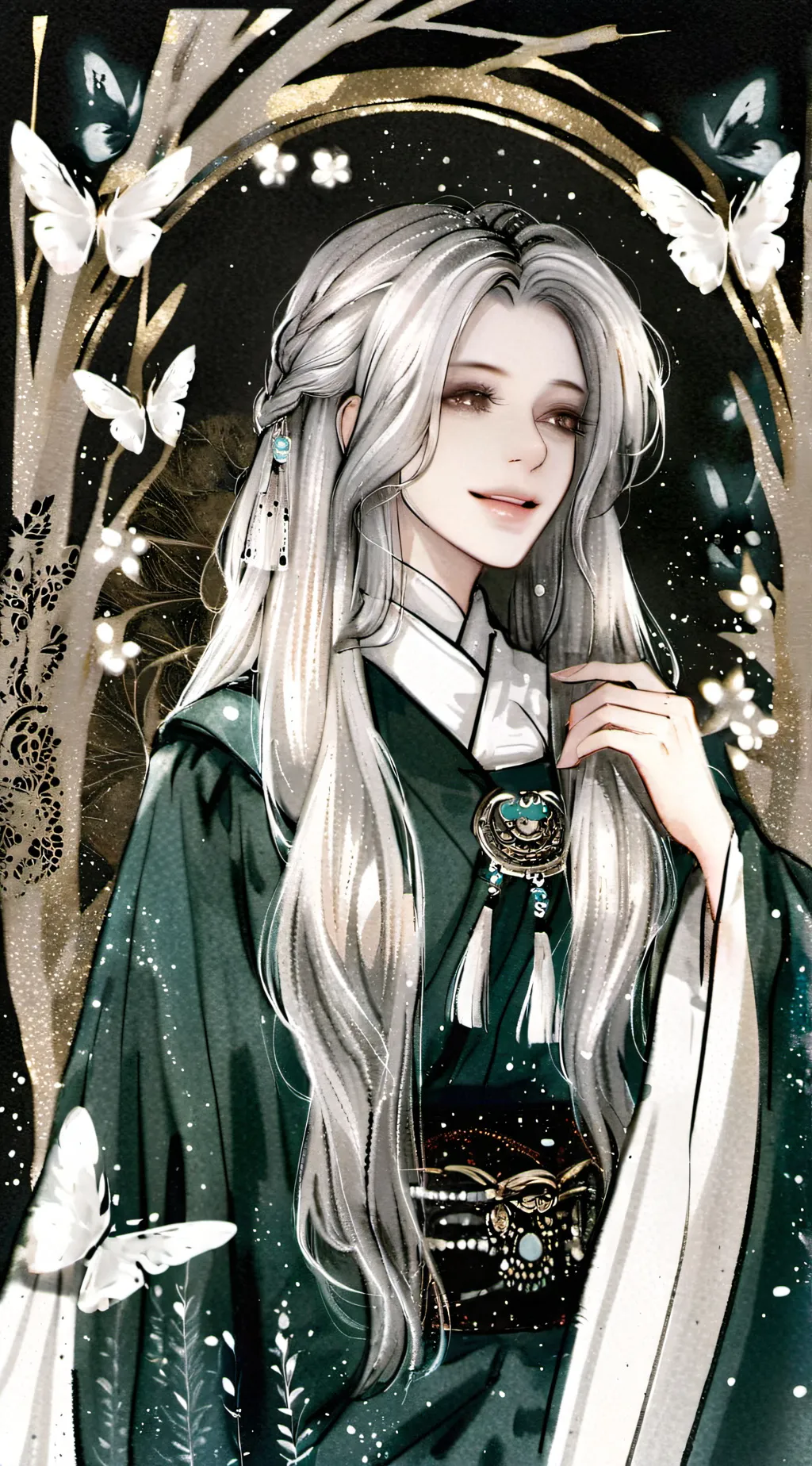 ai character: Jade background