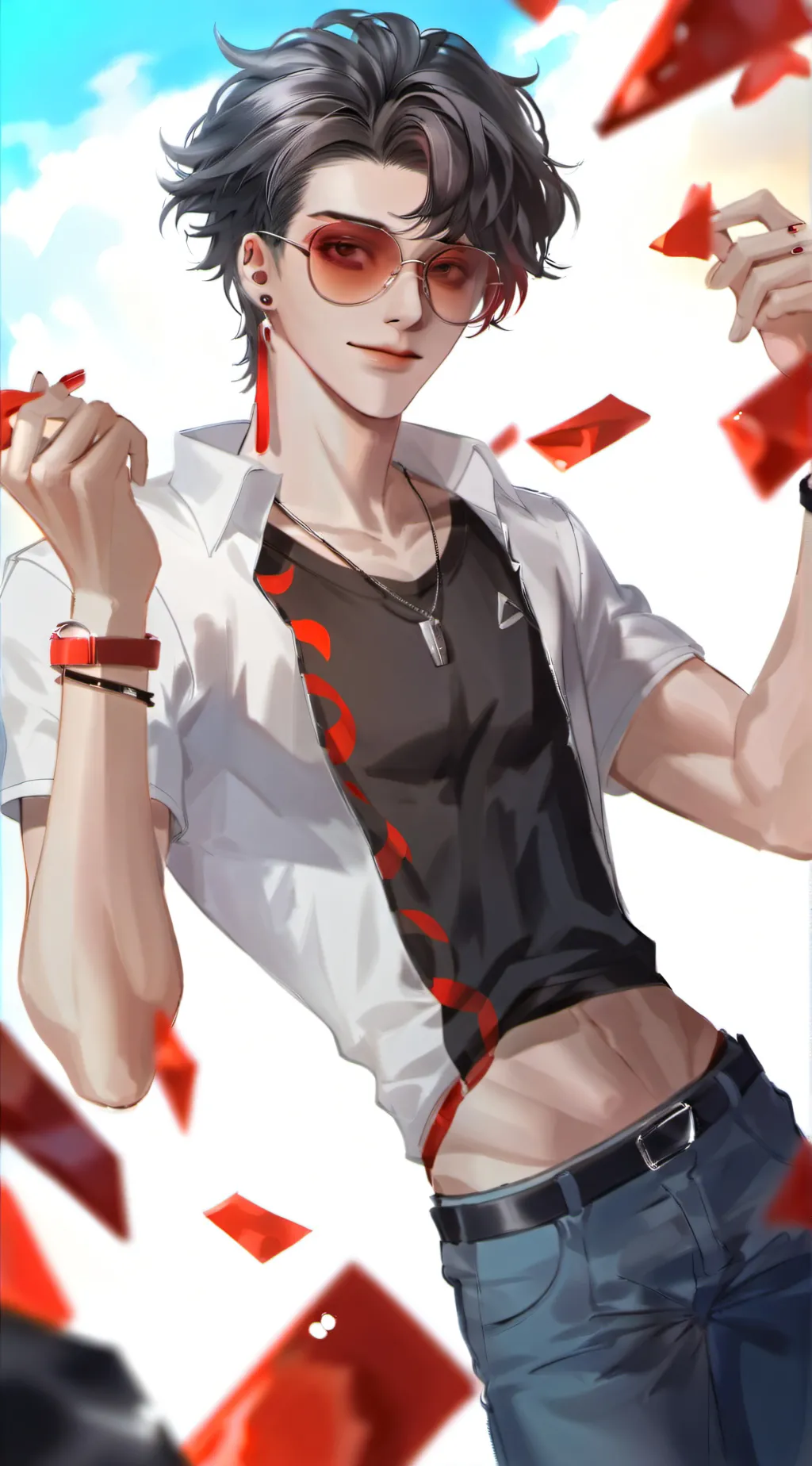 ai character: David background