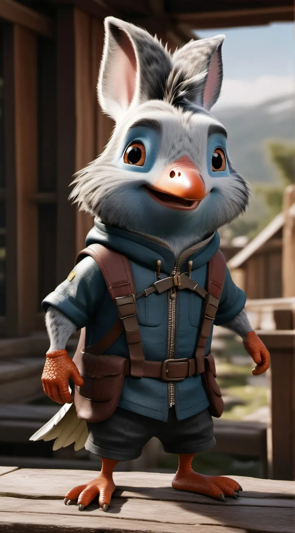 ai character: ROST HIM background