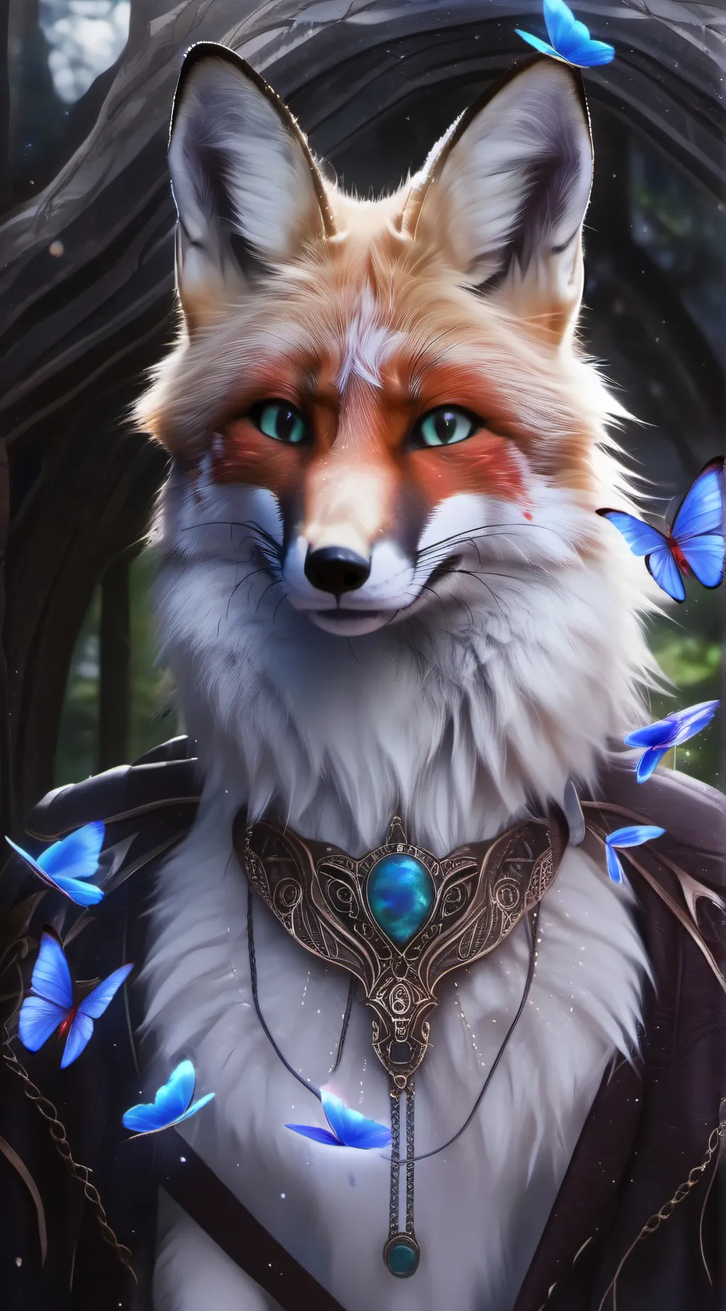 ai character: Azure  background