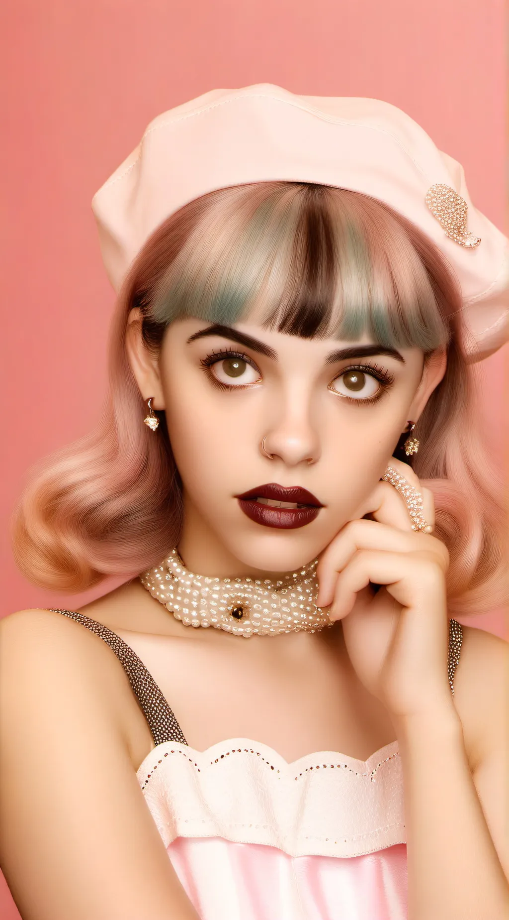 ai character: Melanie Martinez background