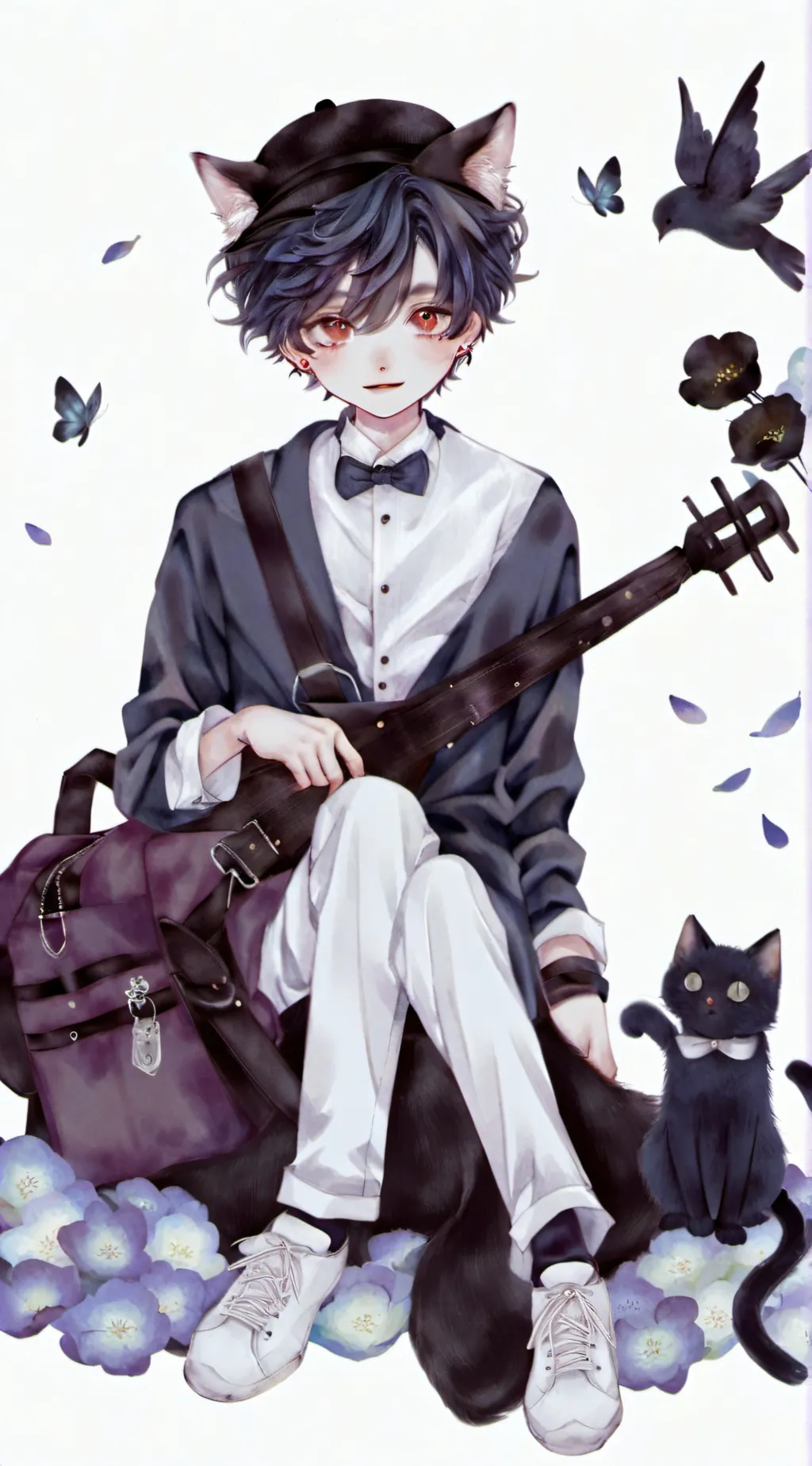 ai character:  Ein background