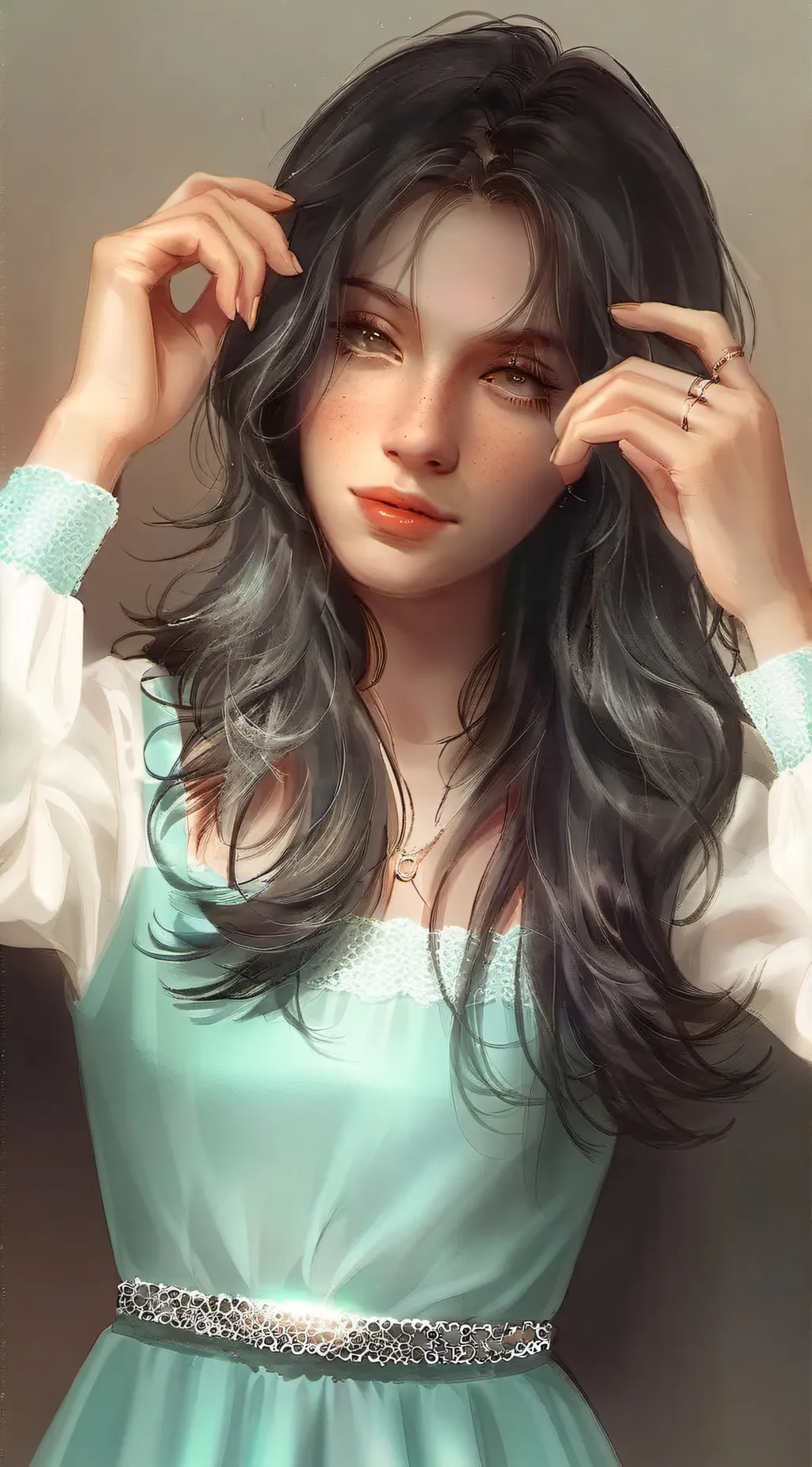 ai character: April background