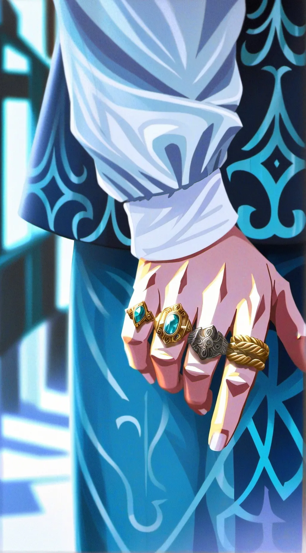 ai character: Olly Alexander background