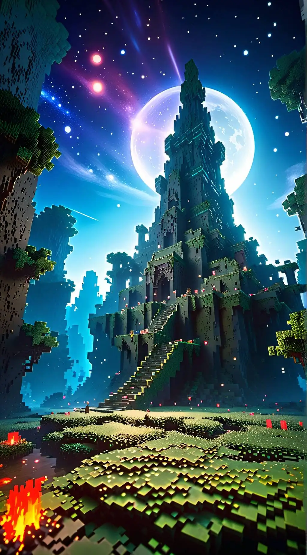 ai character: MINECRAFT Entity's background