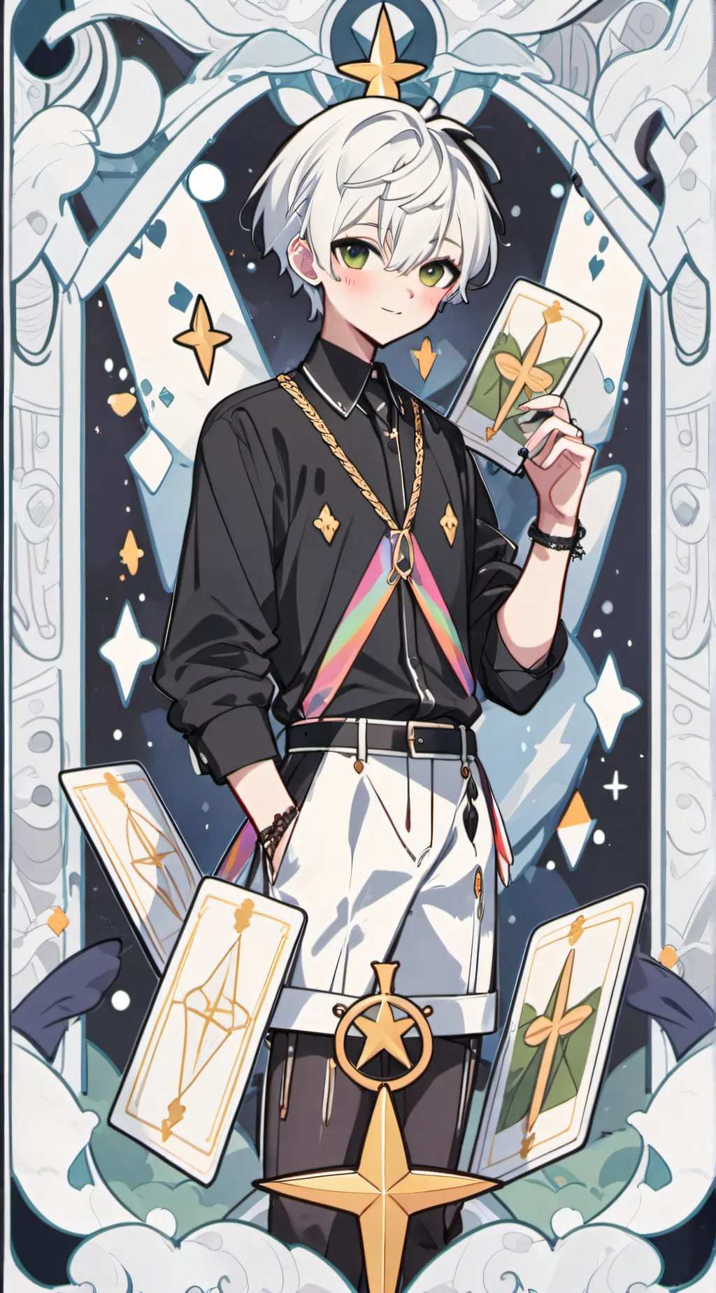 ai character: Simon background