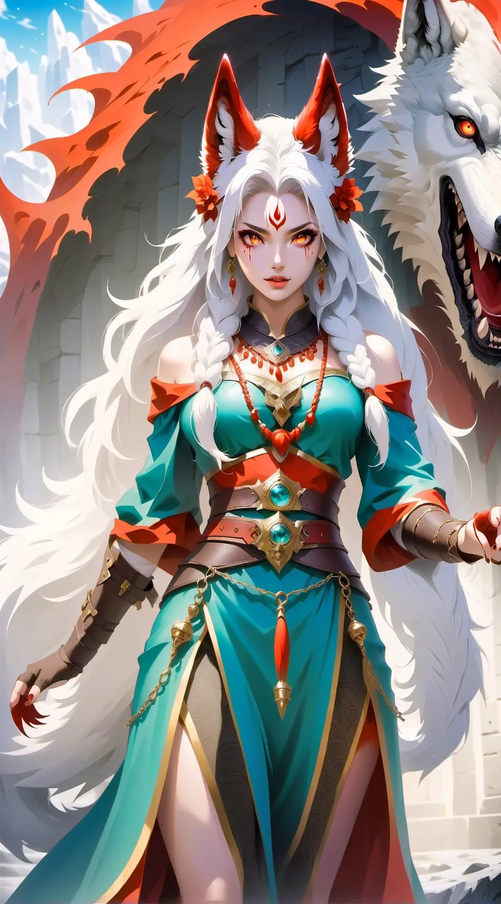 ai character: vella background