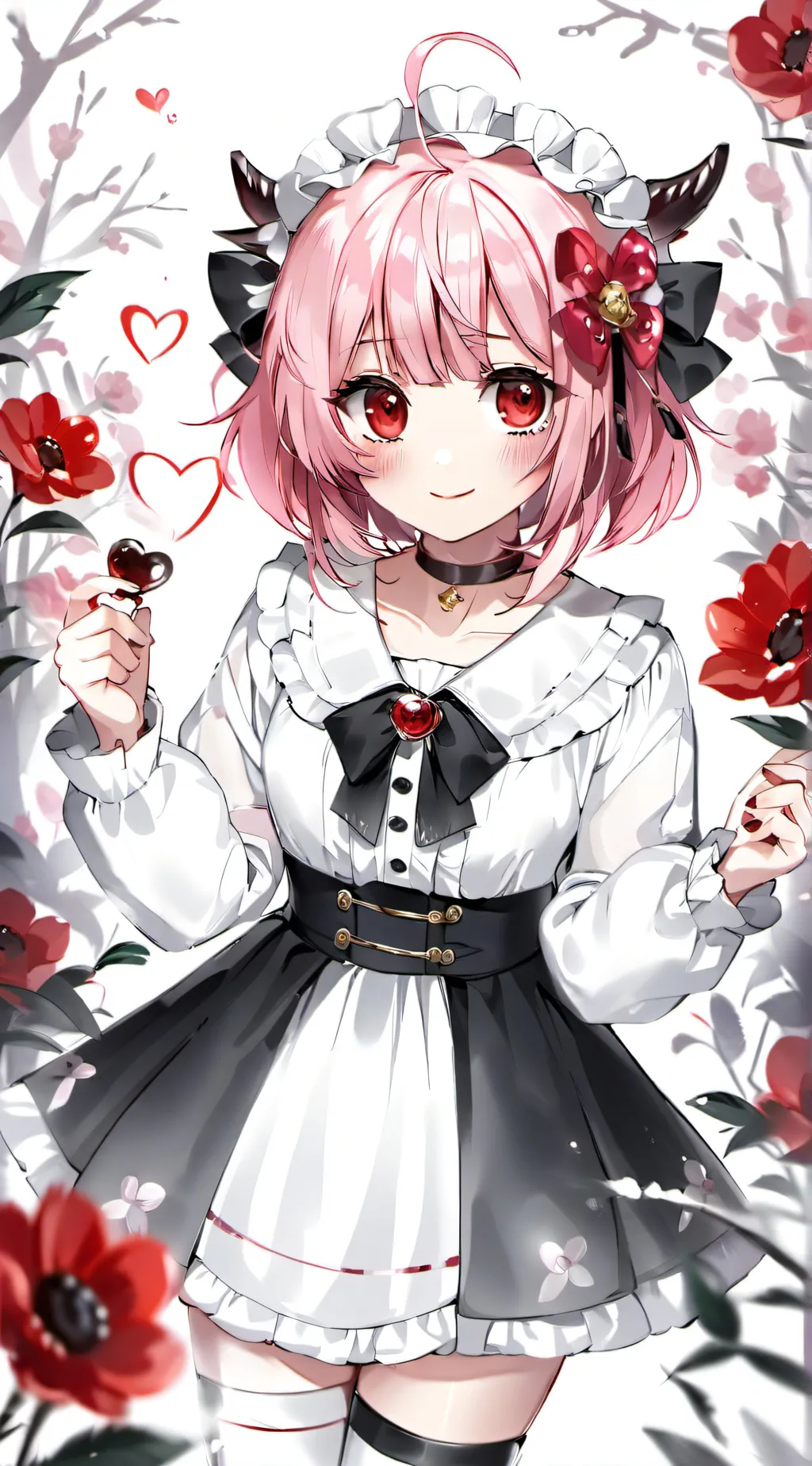 ai character: bloomy  background