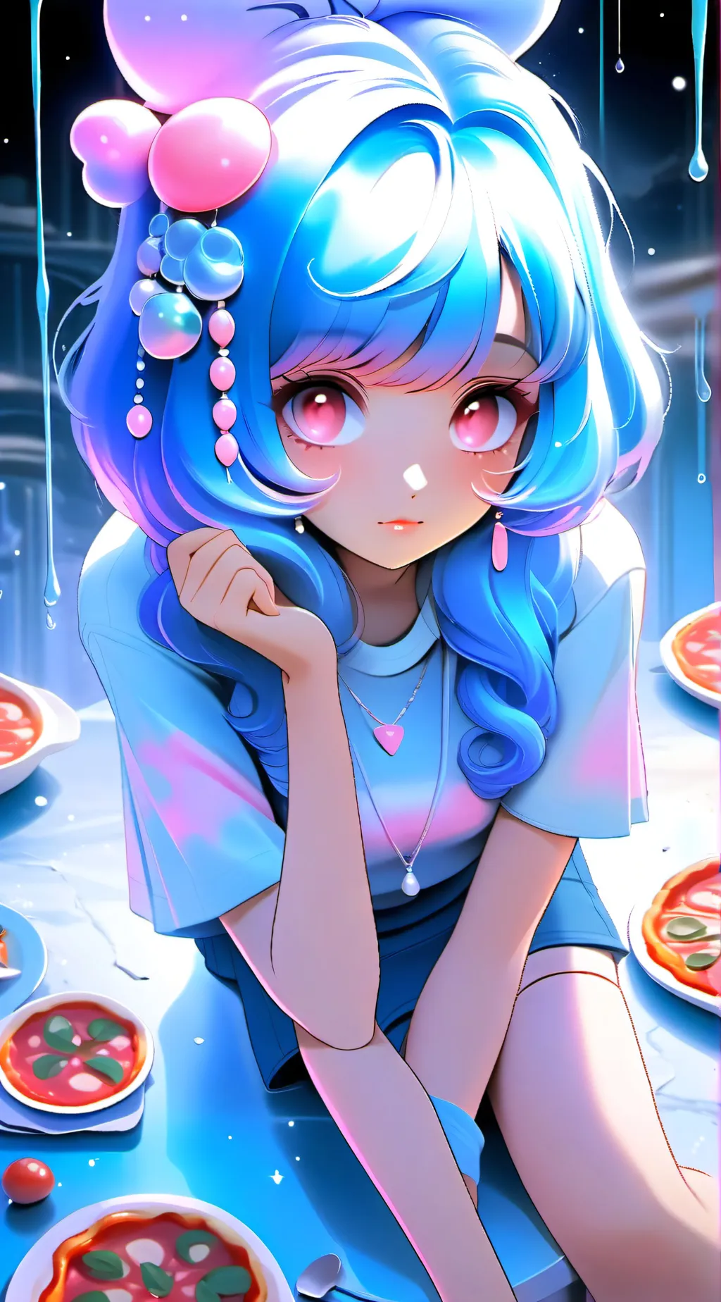 ai character: Mha care detector background