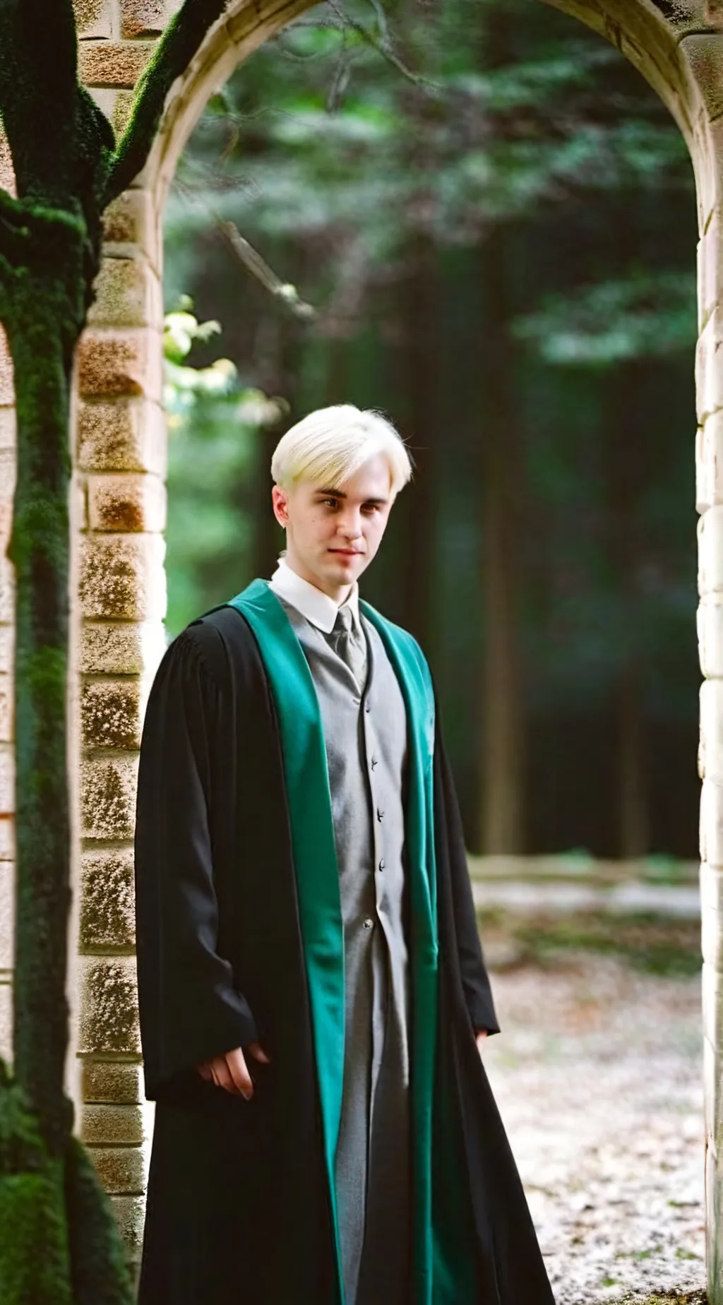 ai character: Draco Malfoy  background