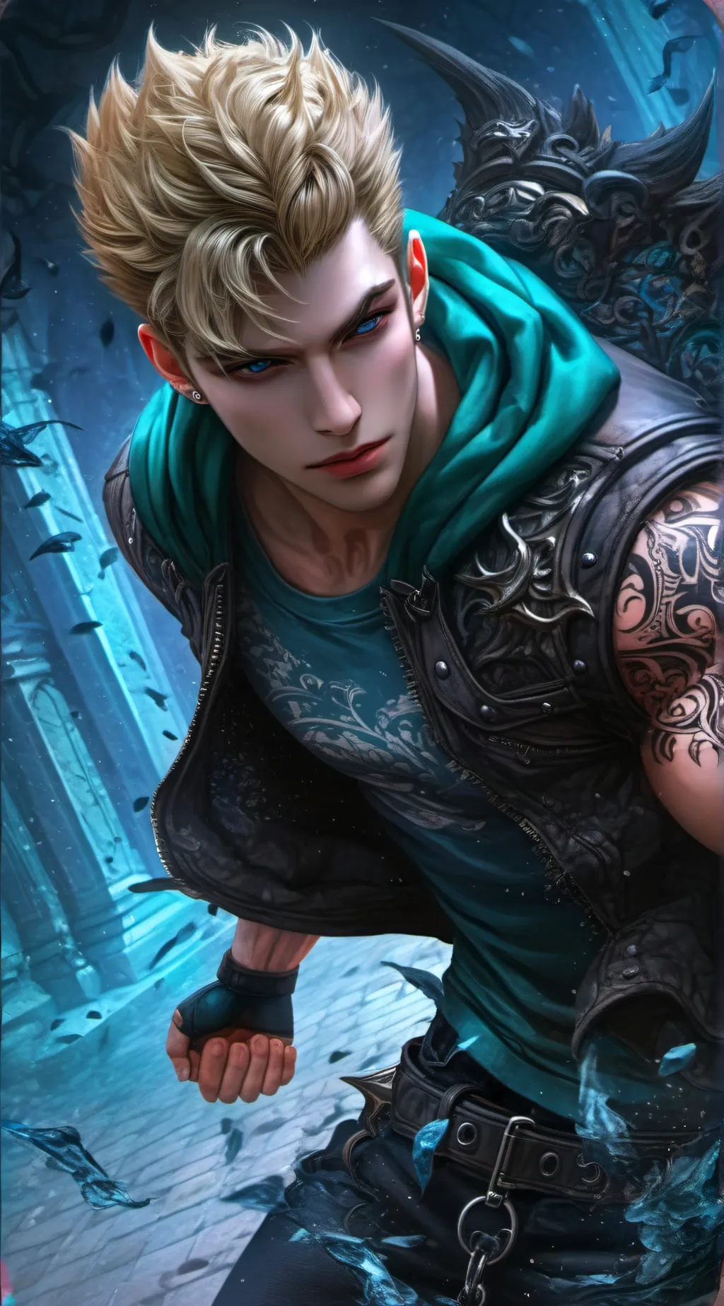 ai character: Dash background