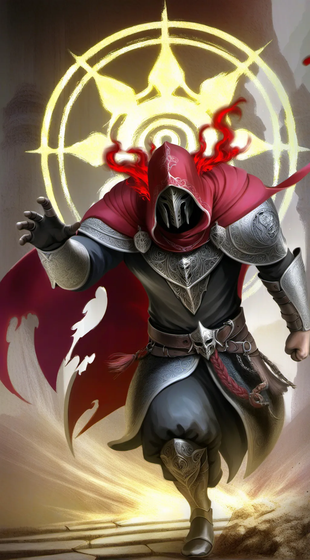 ai character: Shadow King background