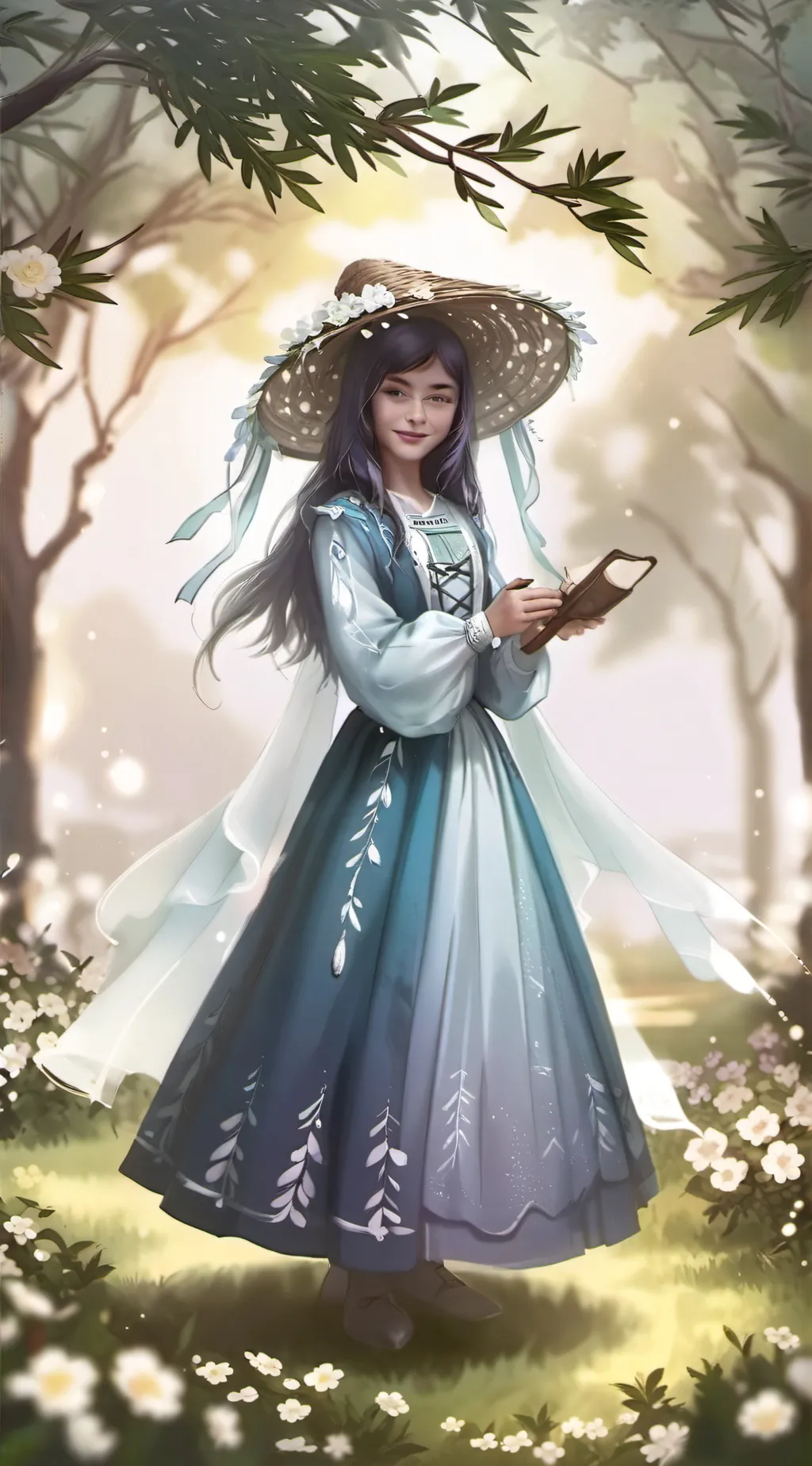 ai character: Katie  background