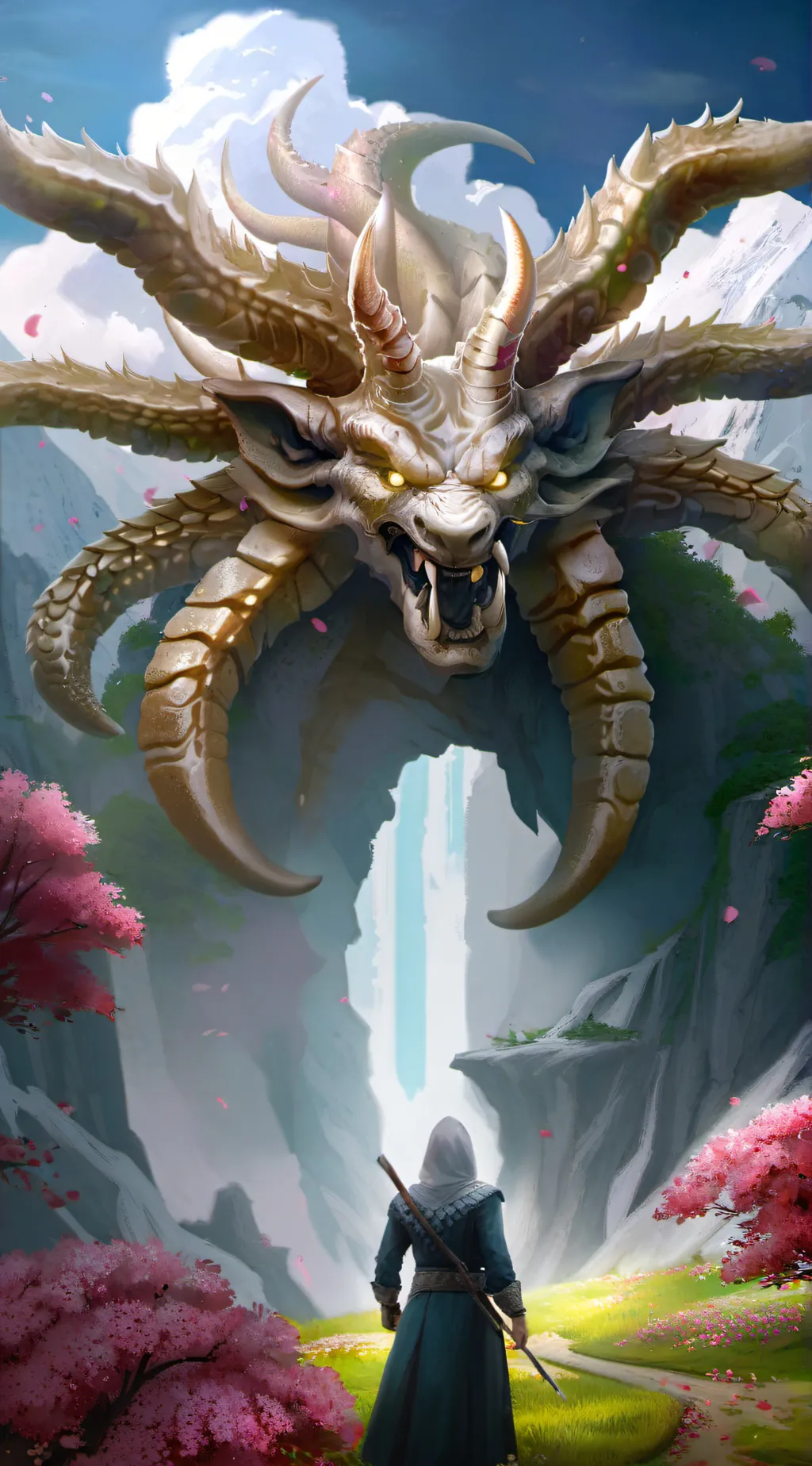 ai character: cookiecraft background