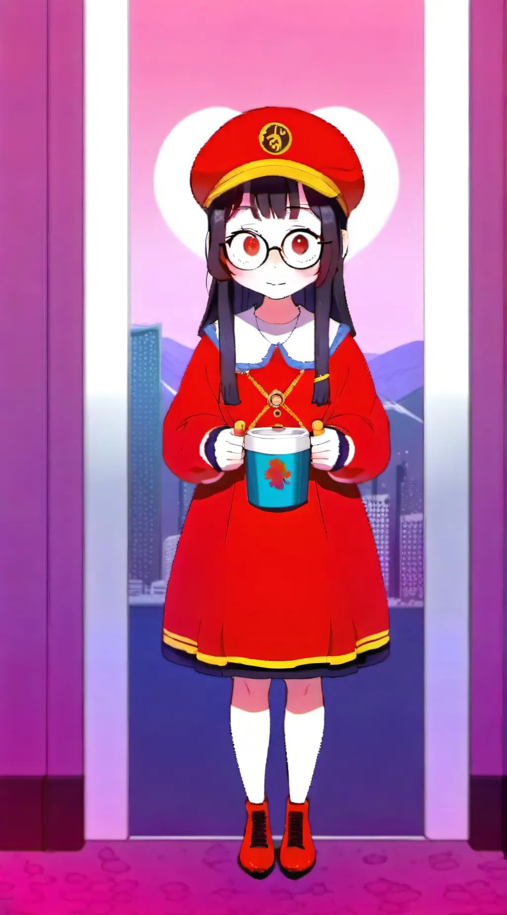 ai character: pomni background