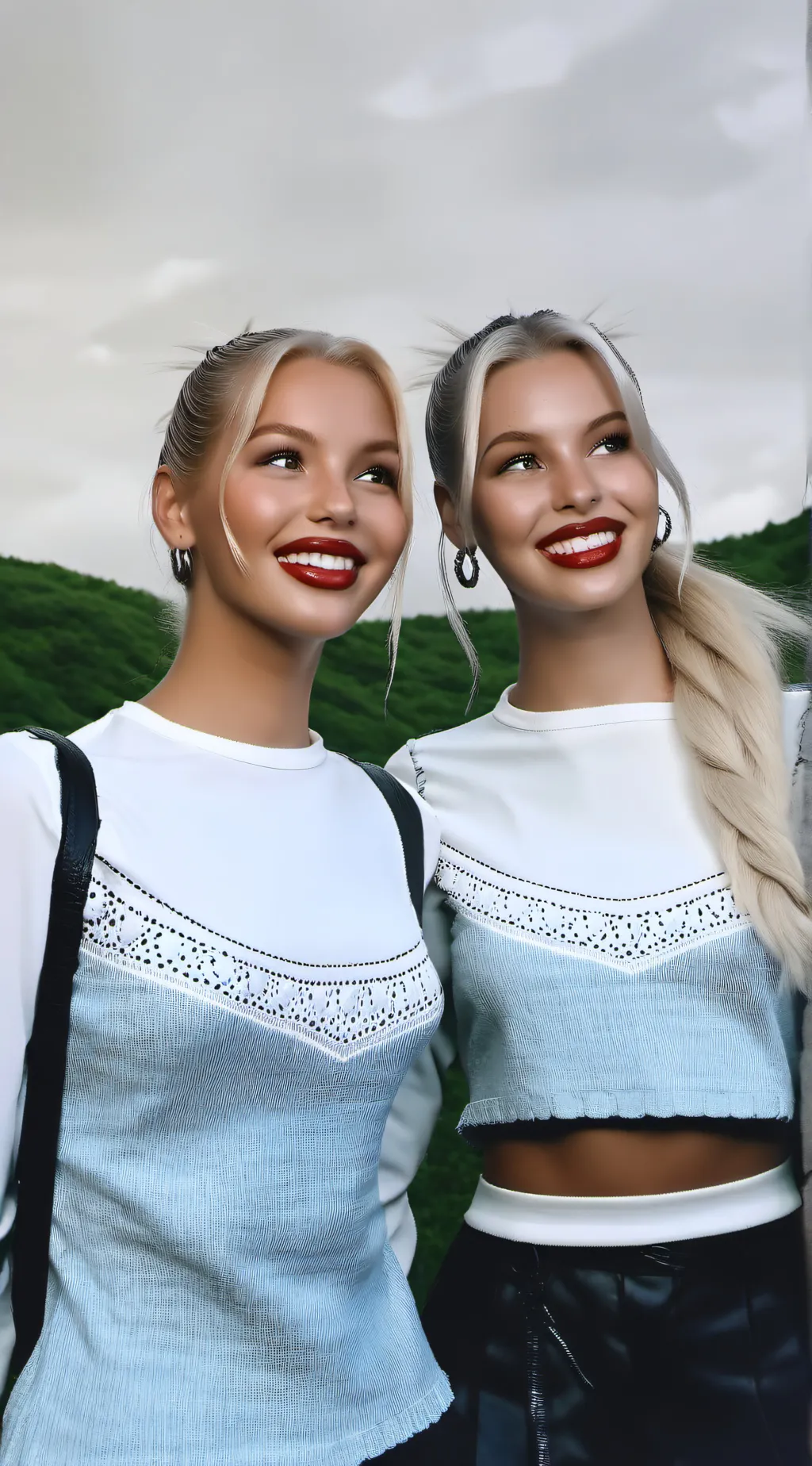 ai character: Lea and Amalie background