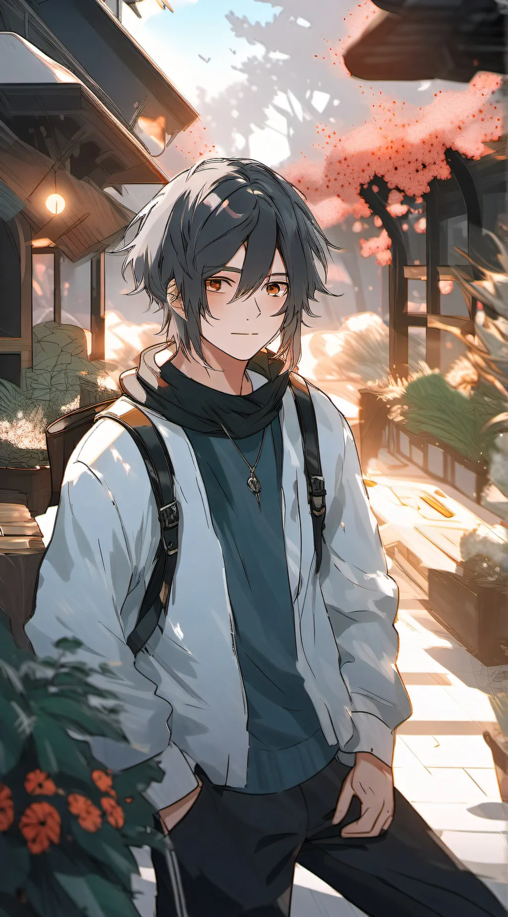 ai character: Famous background