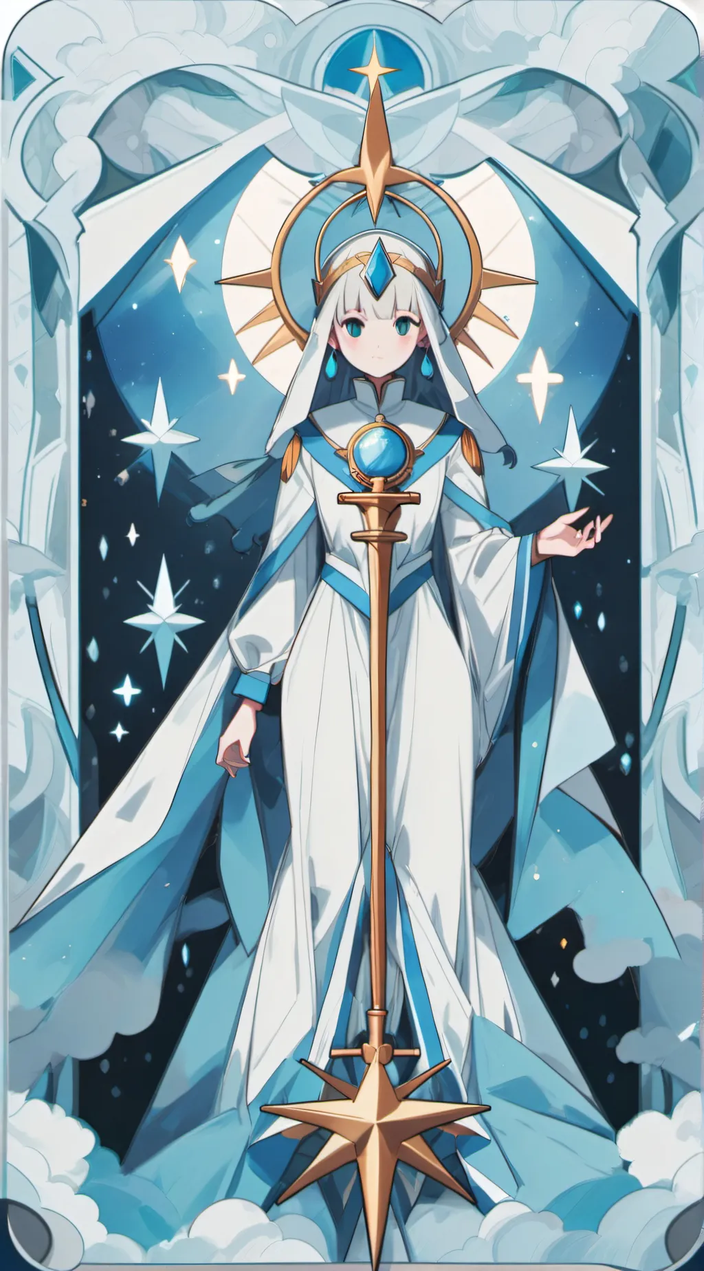 ai character: Radiostatic x you background