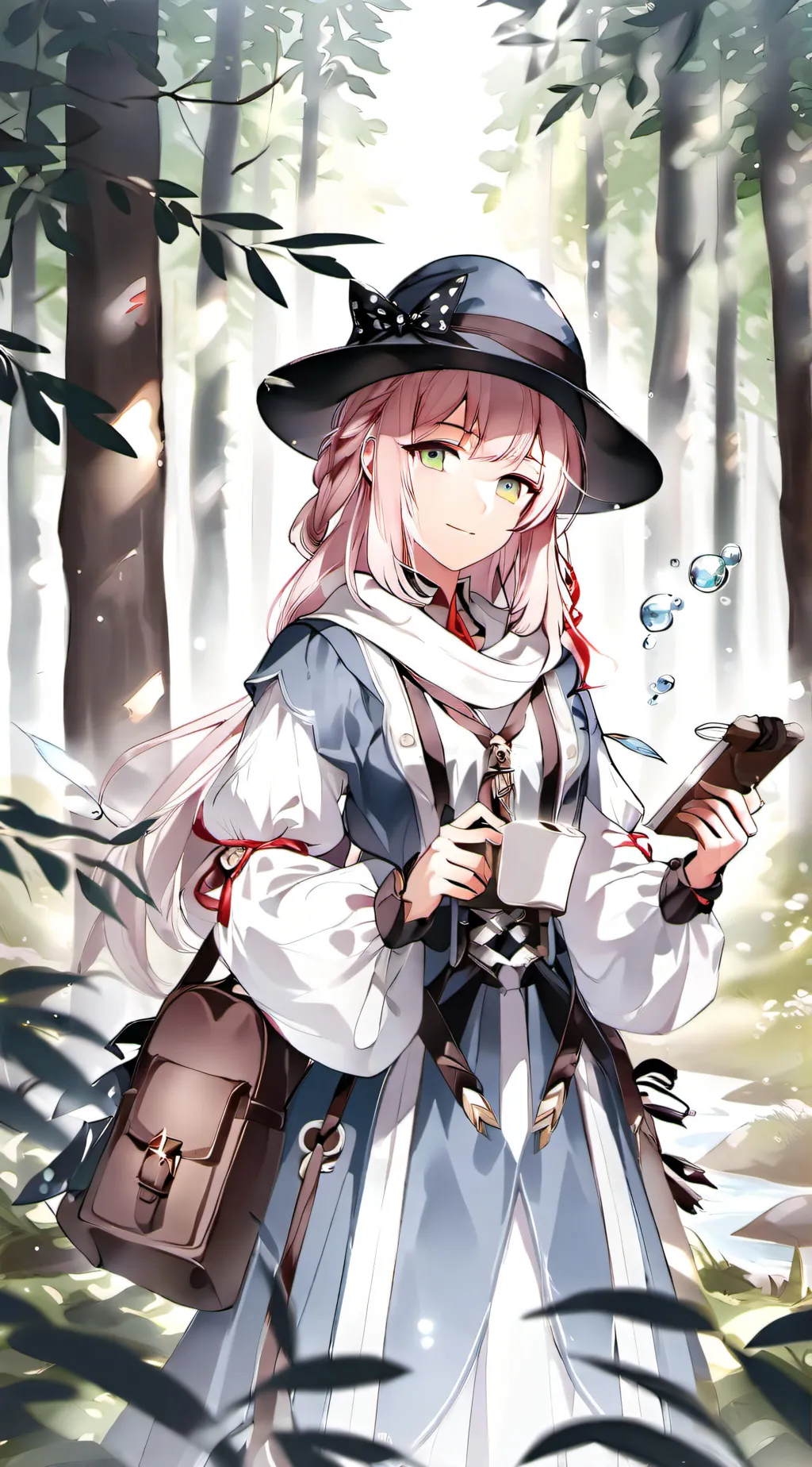 ai character: hakime background