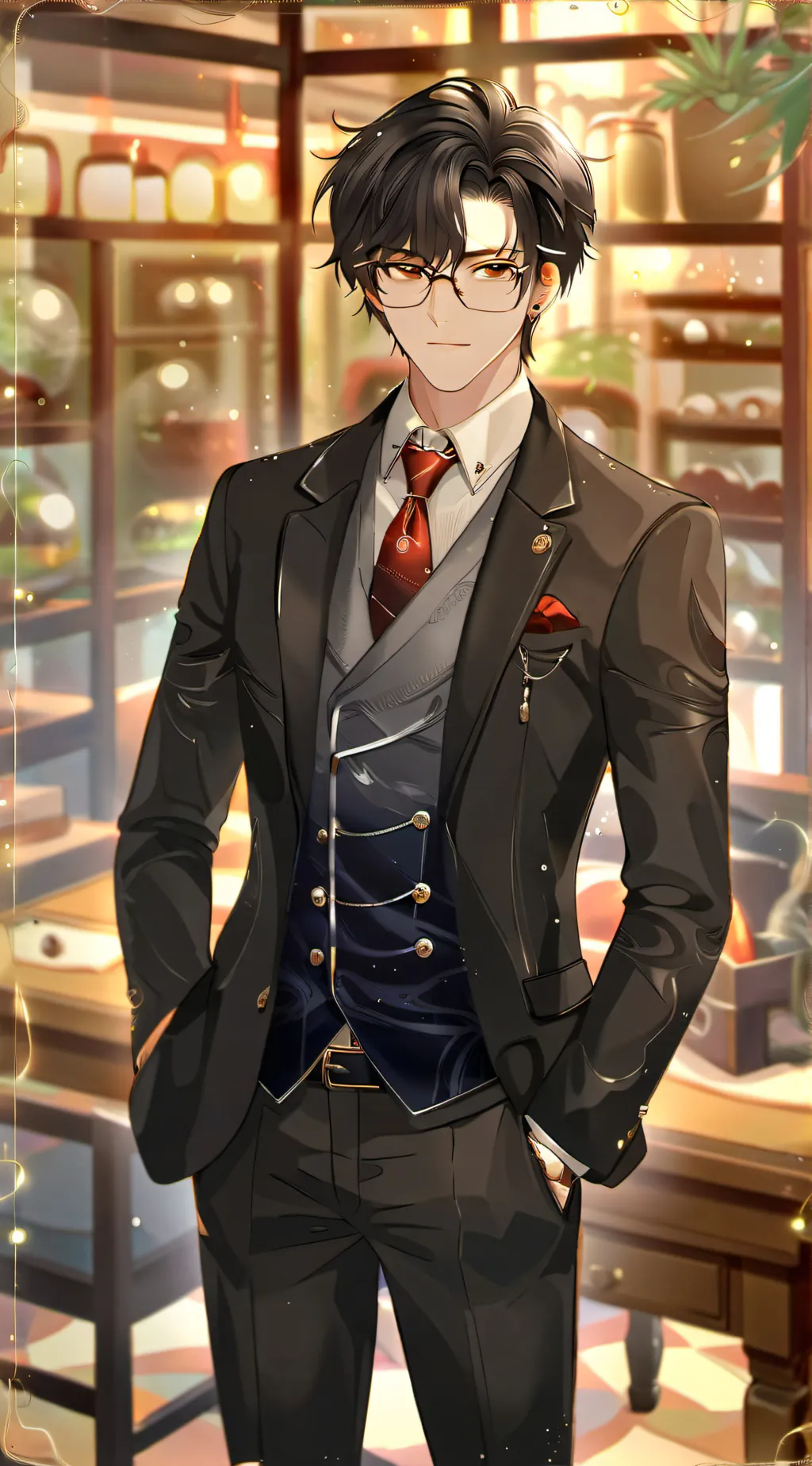 ai character: James  background