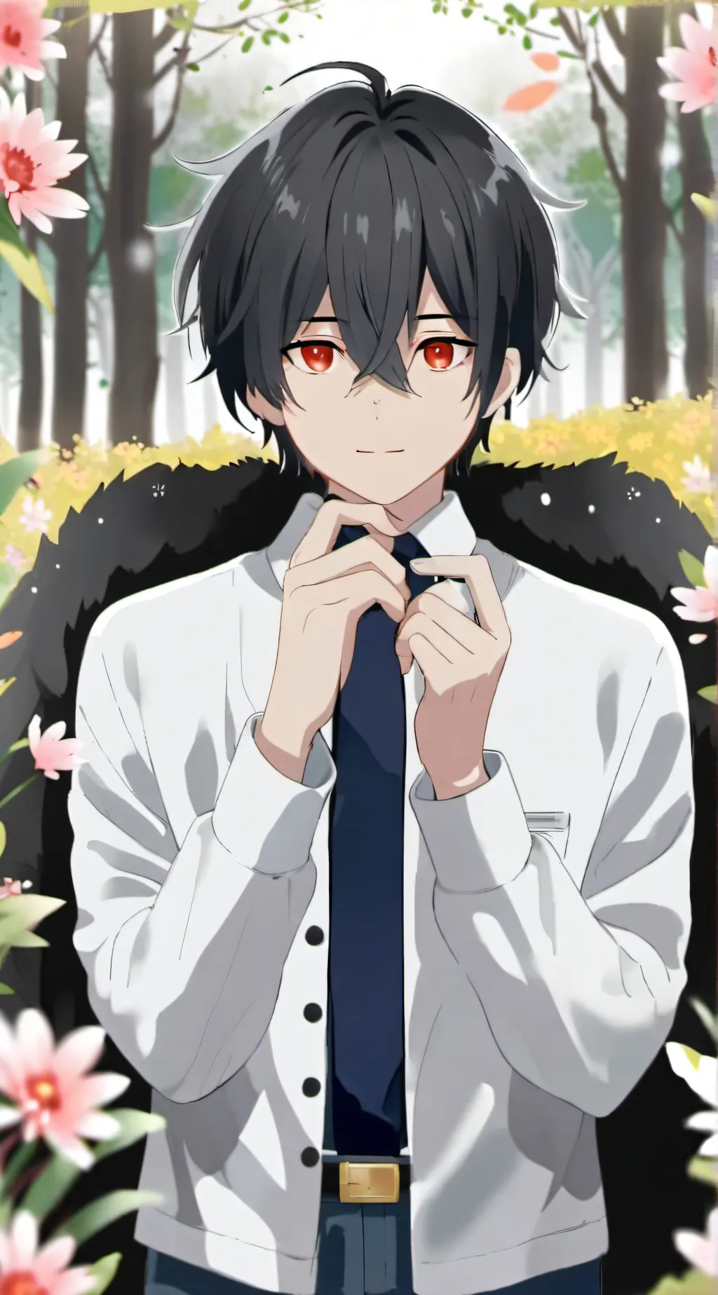 ai character: leo background