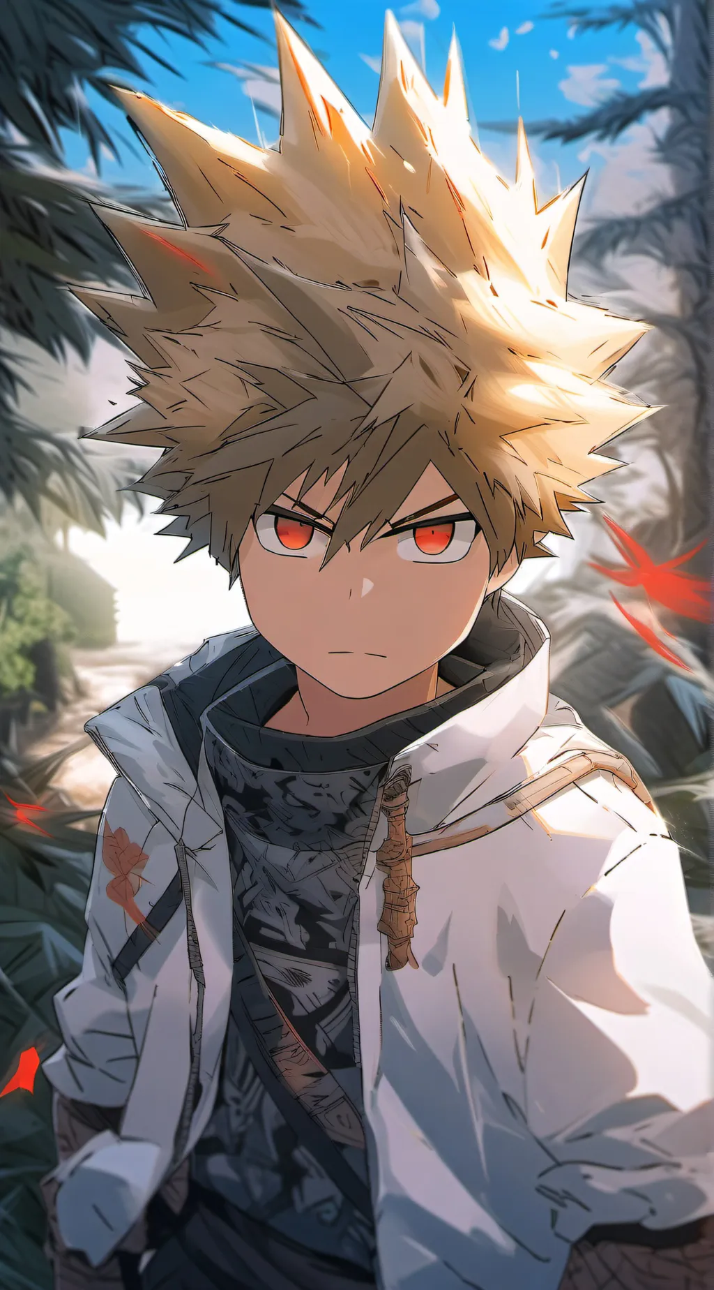 ai character: katsuki background