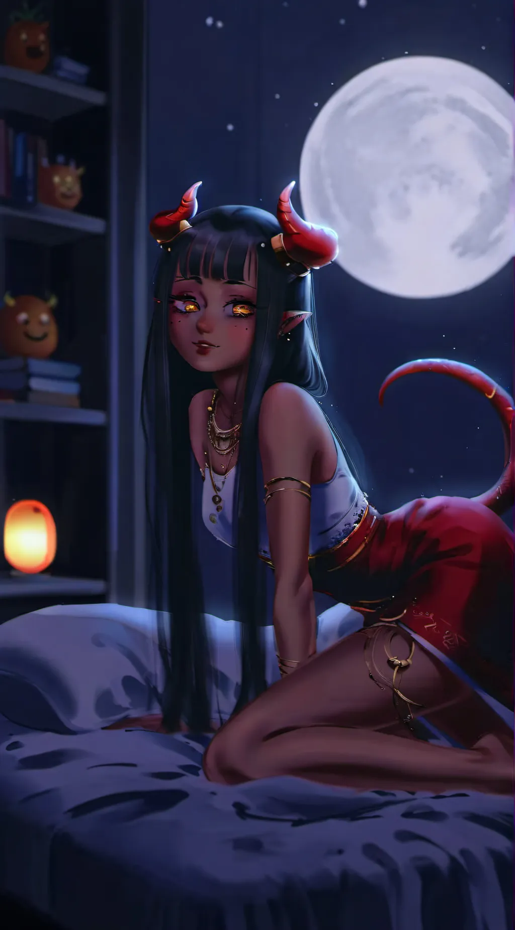 ai character: Meru background