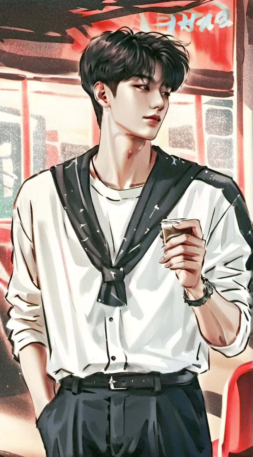 ai character: Ethan background