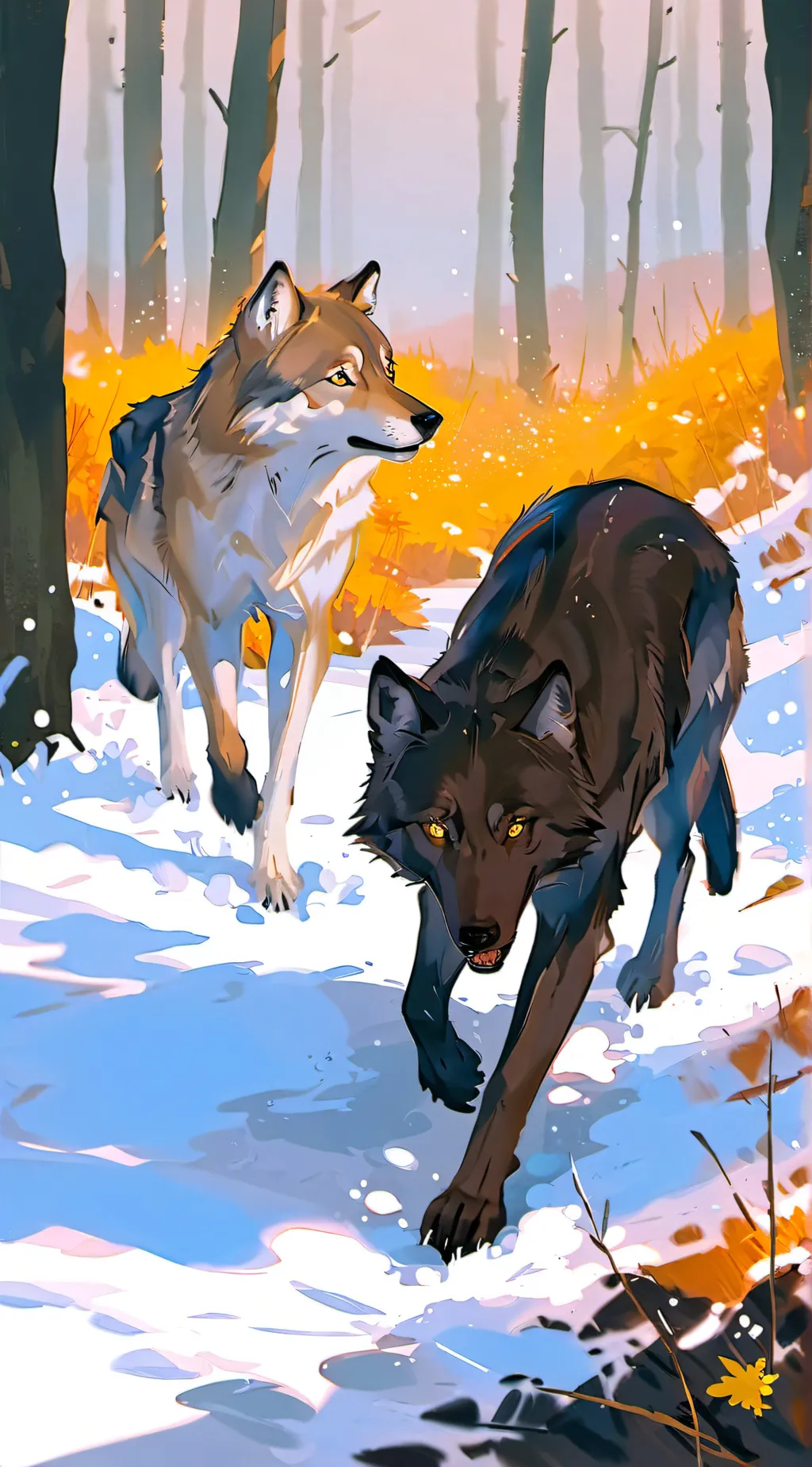 ai character: Riro and Quido background