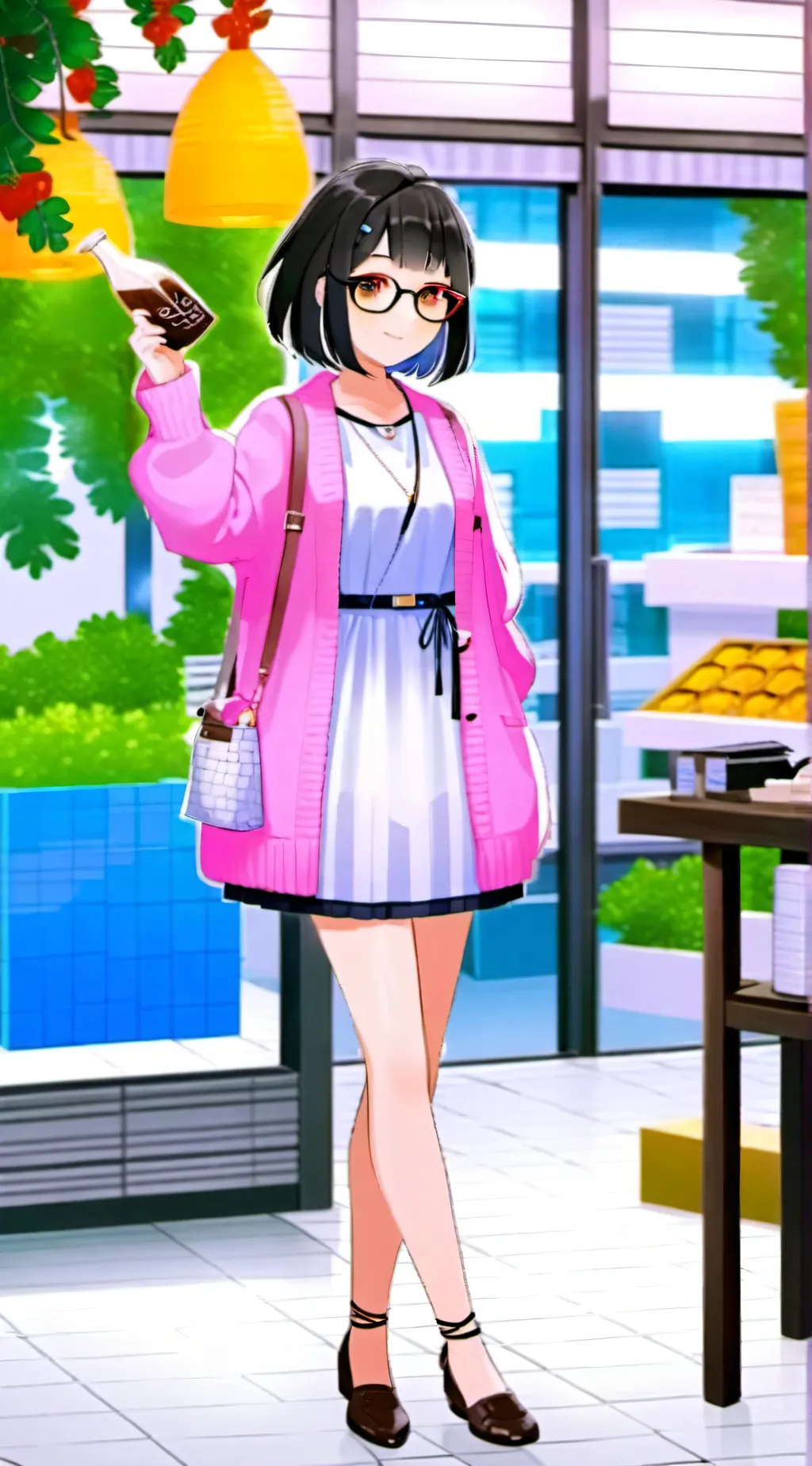 ai character: aphmau  background