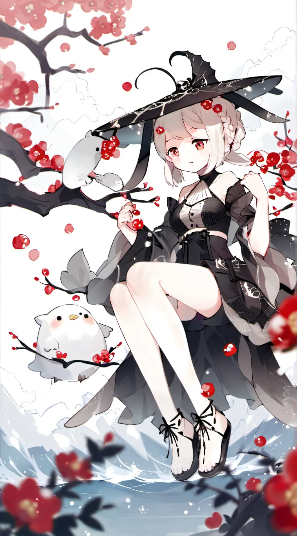 ai character: Wysteria background