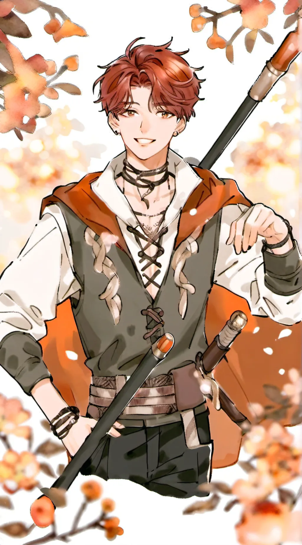 ai character: Akami background