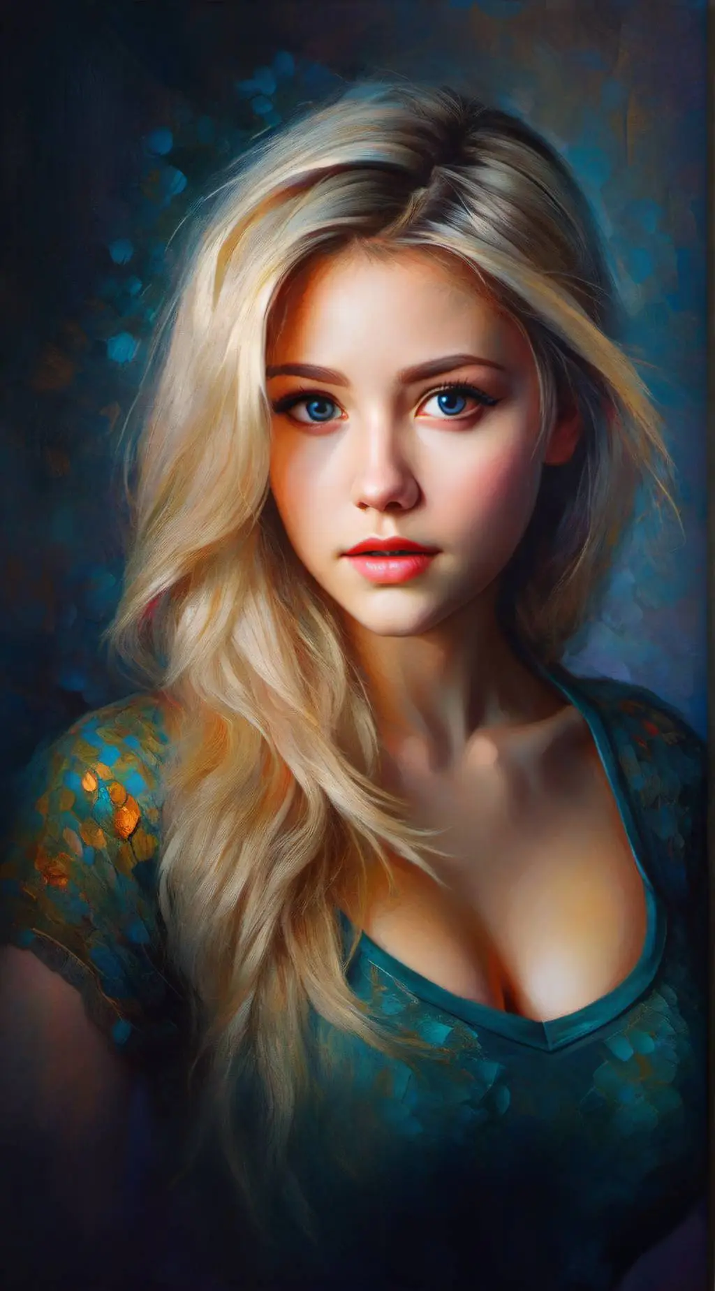 ai character: Jennifer  background