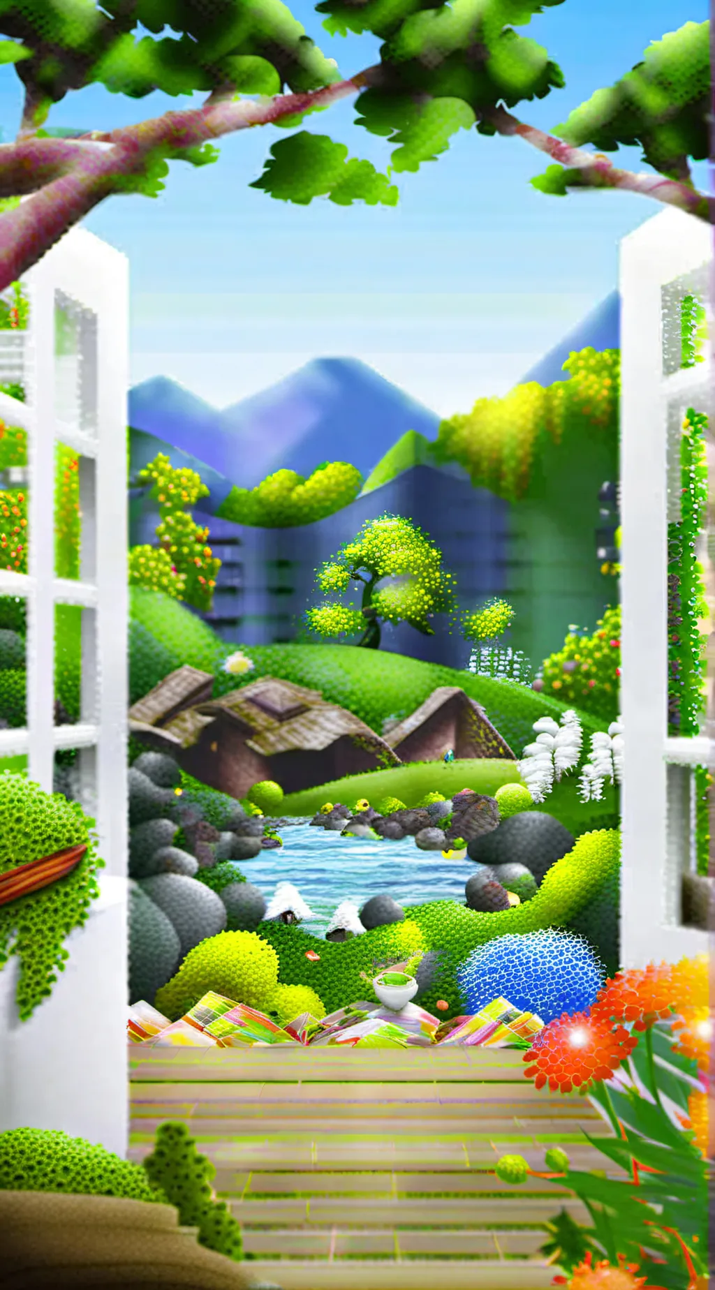 ai character: Pikmin 3 background